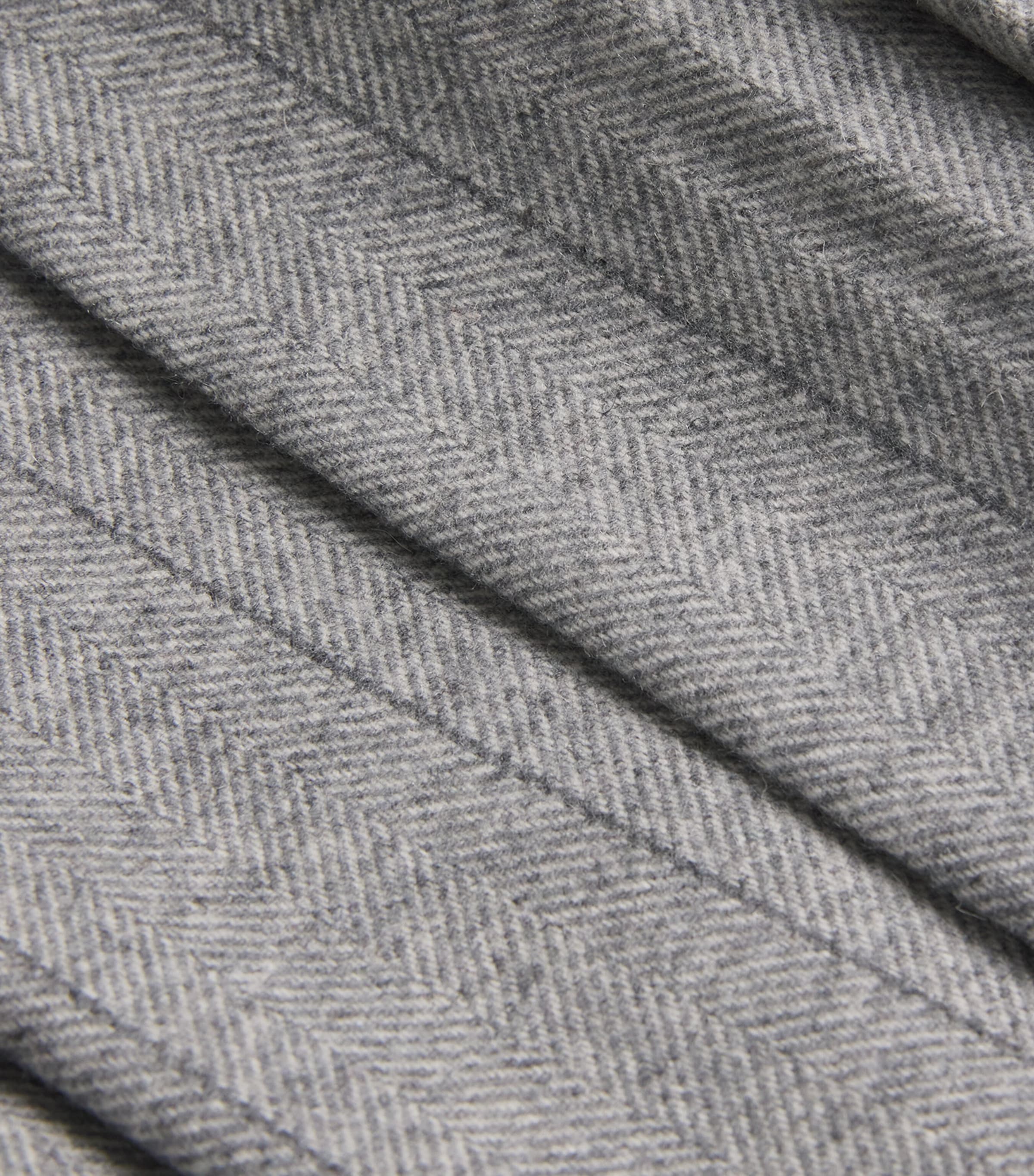 Wool-Blend Pleated Mini Skirt GREY Image 5