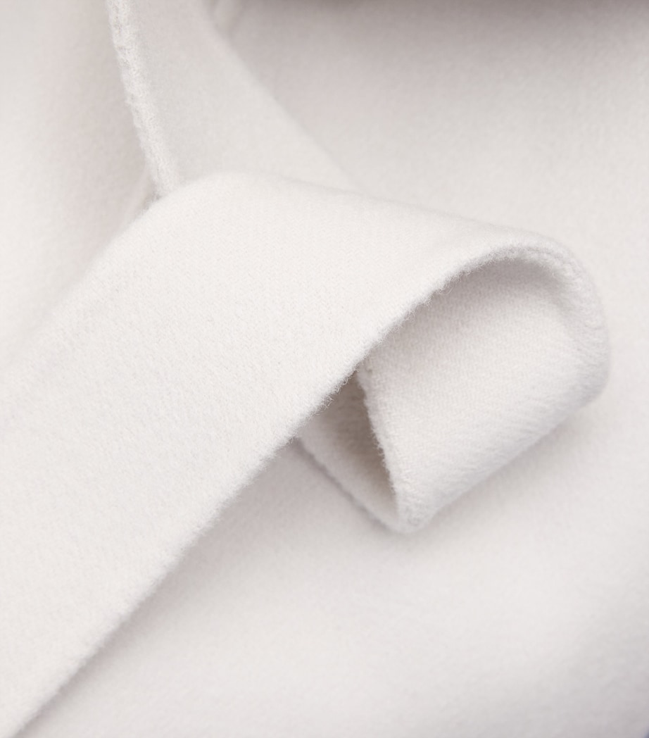 Water-Repellent Twill Trench Coat IVORY Image 5