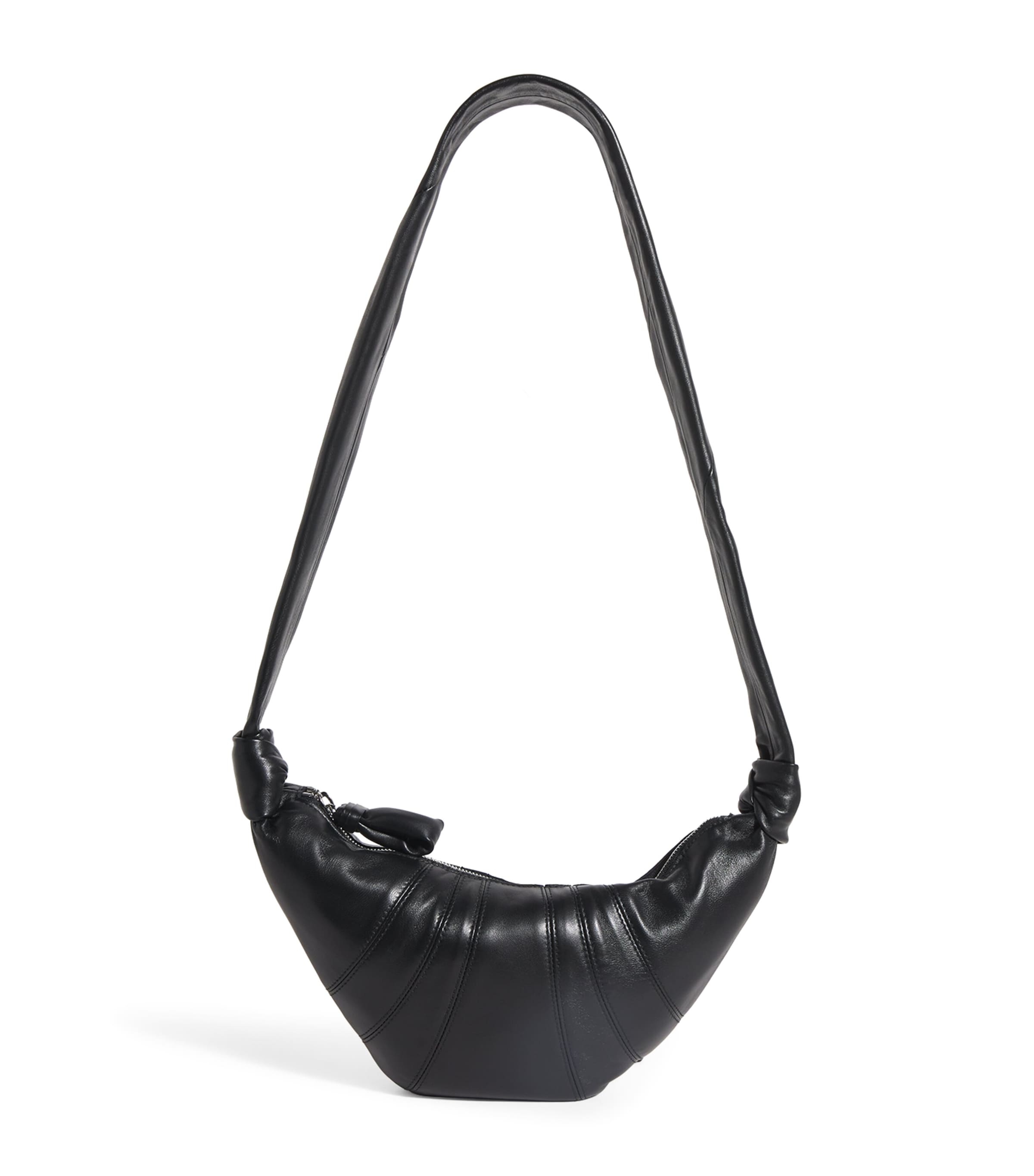 LEMAIRE SMALL NAPPA LEATHER CROISSANT CROSS-BODY BAG