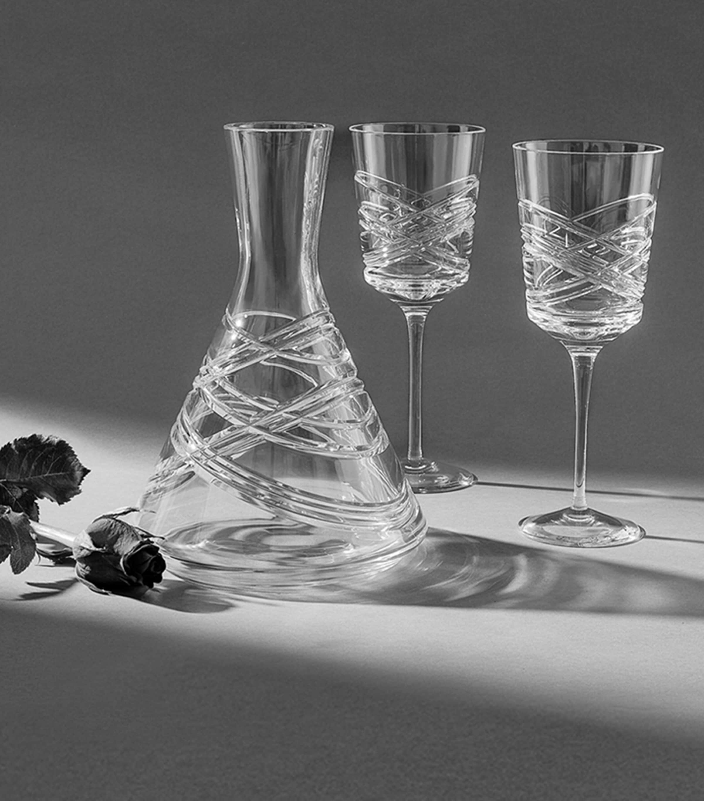 Aran Wine Carafe (1.27L) CLEAR Image 2