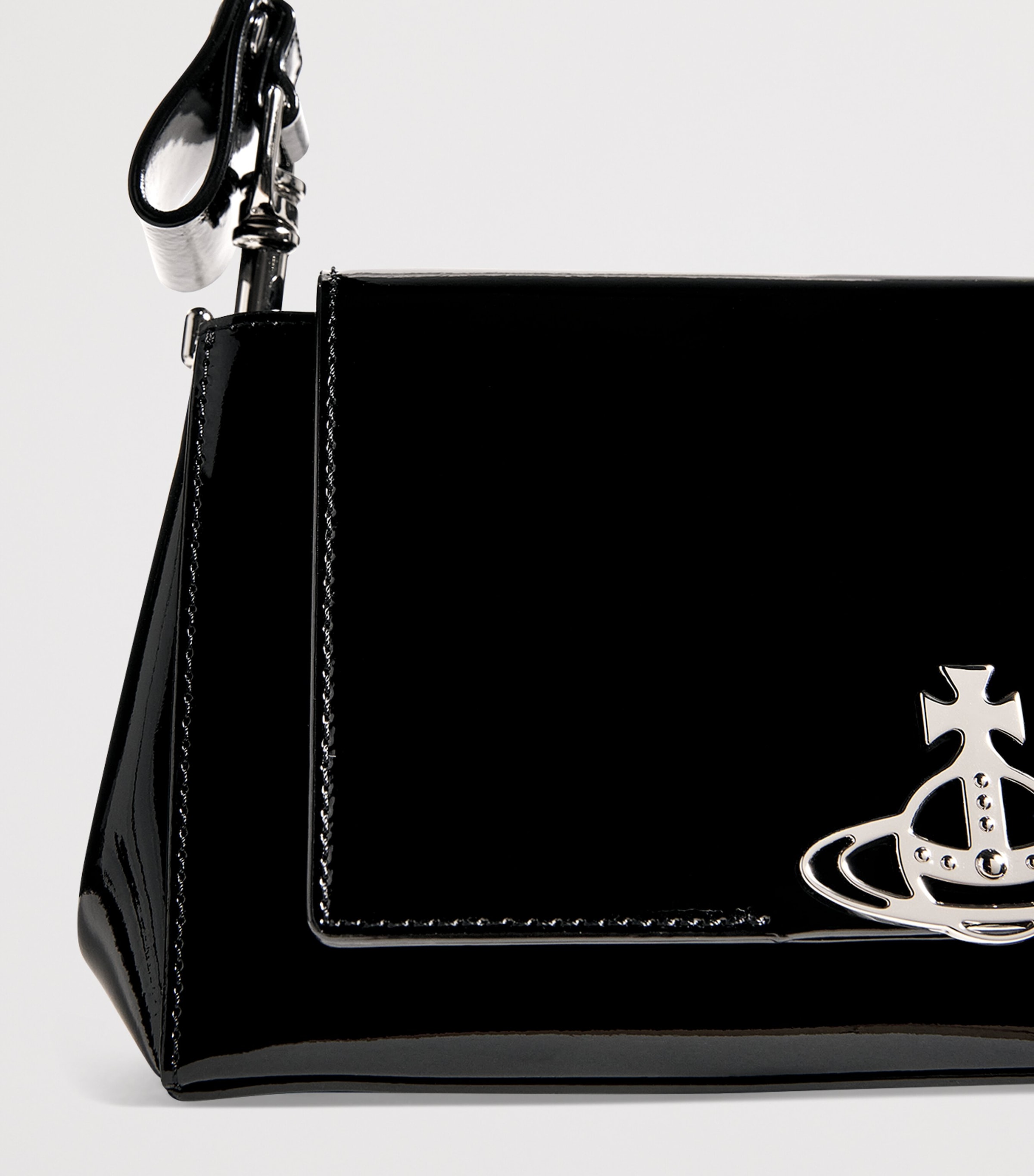 Vivienne Westwood バッグ USED Vivienne Westwood Medium Patent Leather Hazel Top-Handle Bag