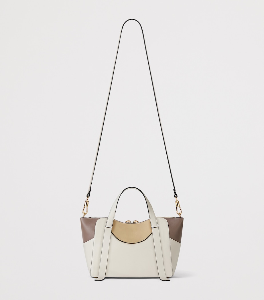 Givenchy Small Leather Snatch Top-Handle Bag Image 4