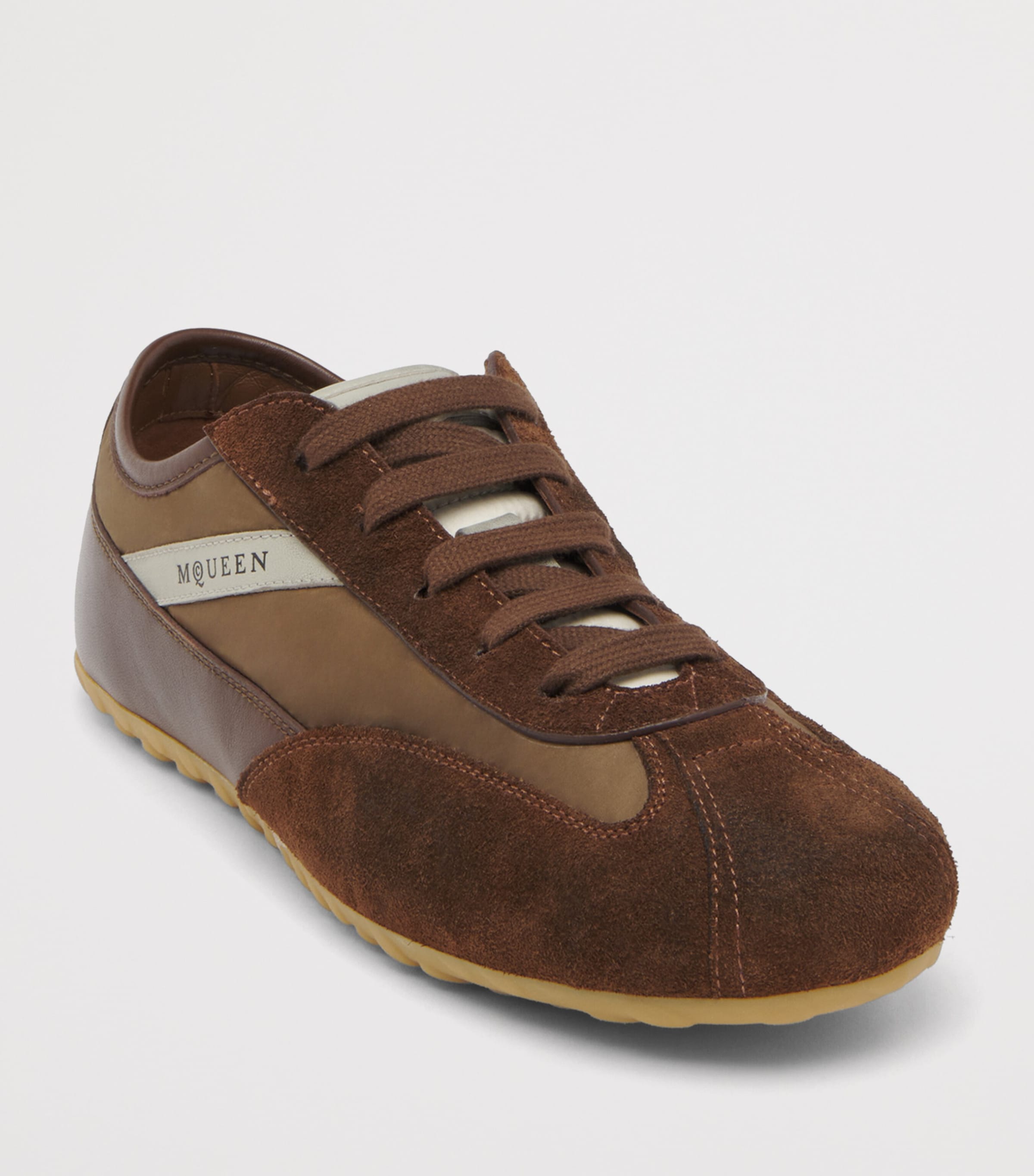 McQueen Suede Boxe Sneakers Image 4