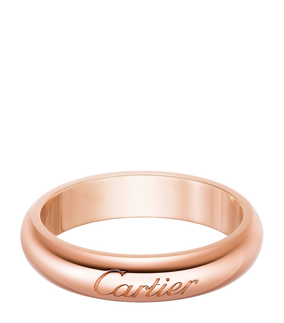 Rose Gold C de Cartier Wedding Ring ROSE GOLD Image 1