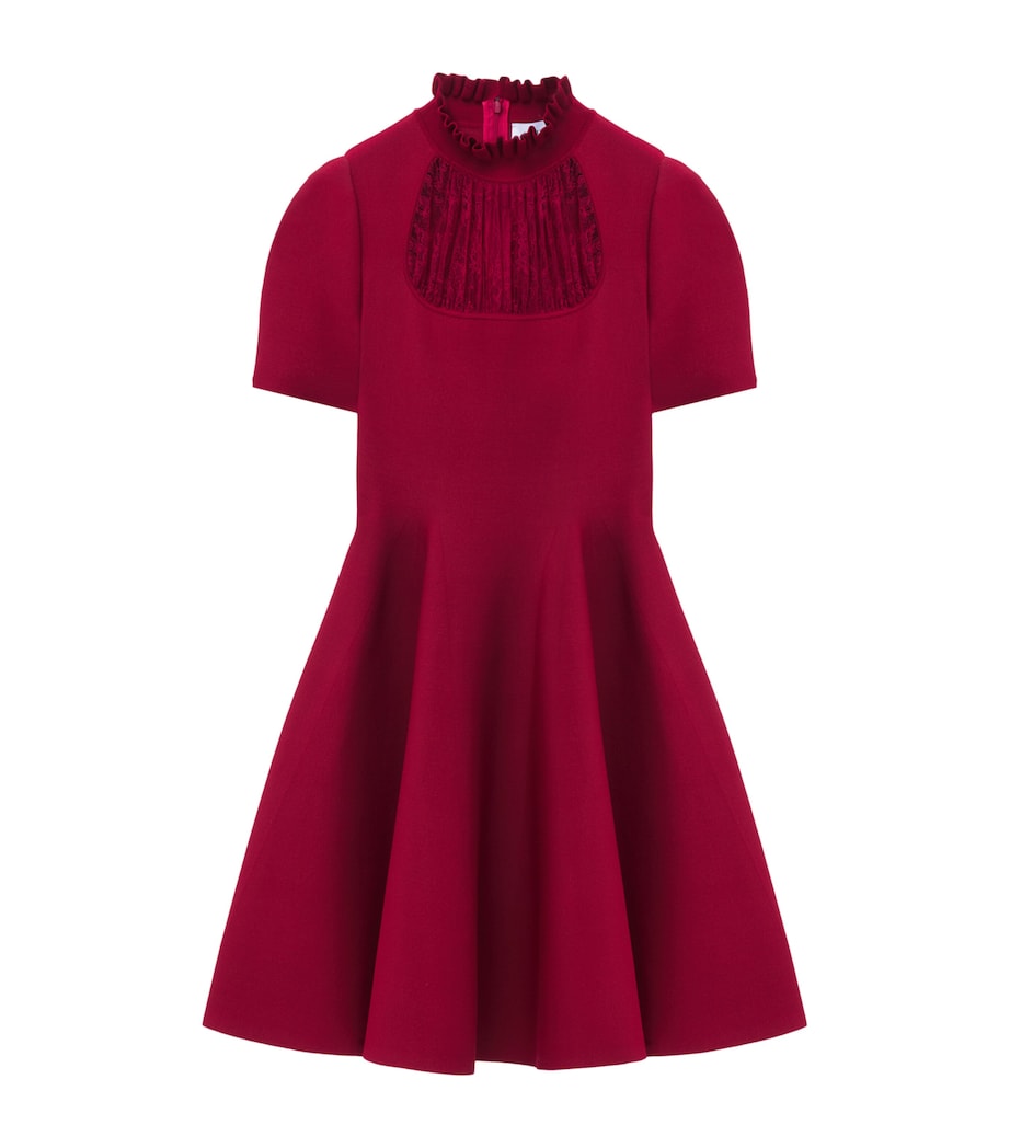 Lace Panel Mini Dress 6191 Image 1