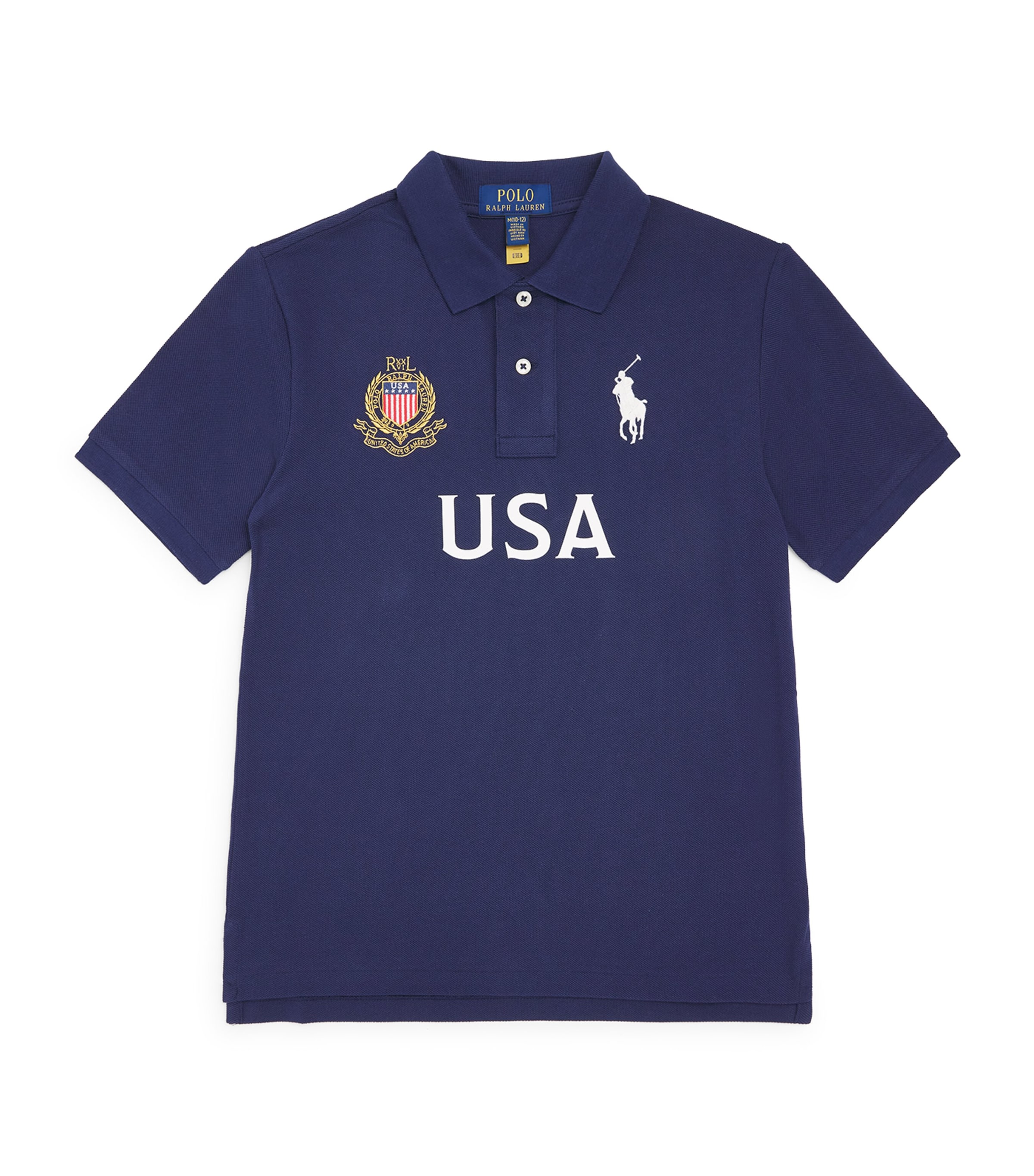 Ralph Lauren Kids USA Polo Shirt (6-14 Years) Newport Image 1