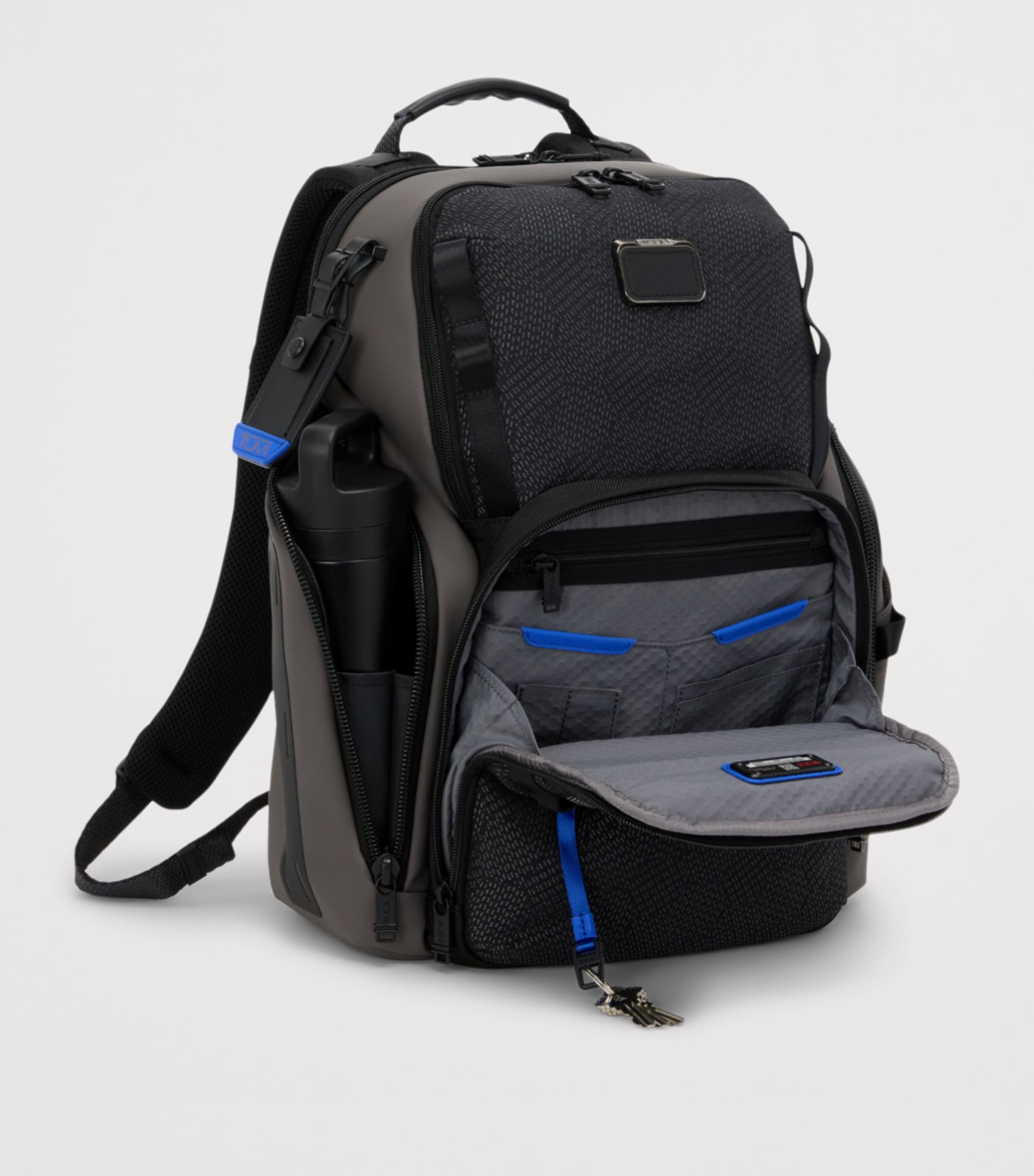 Tumi Alpha Bravo Search Backpack Black Geomatric Image 3