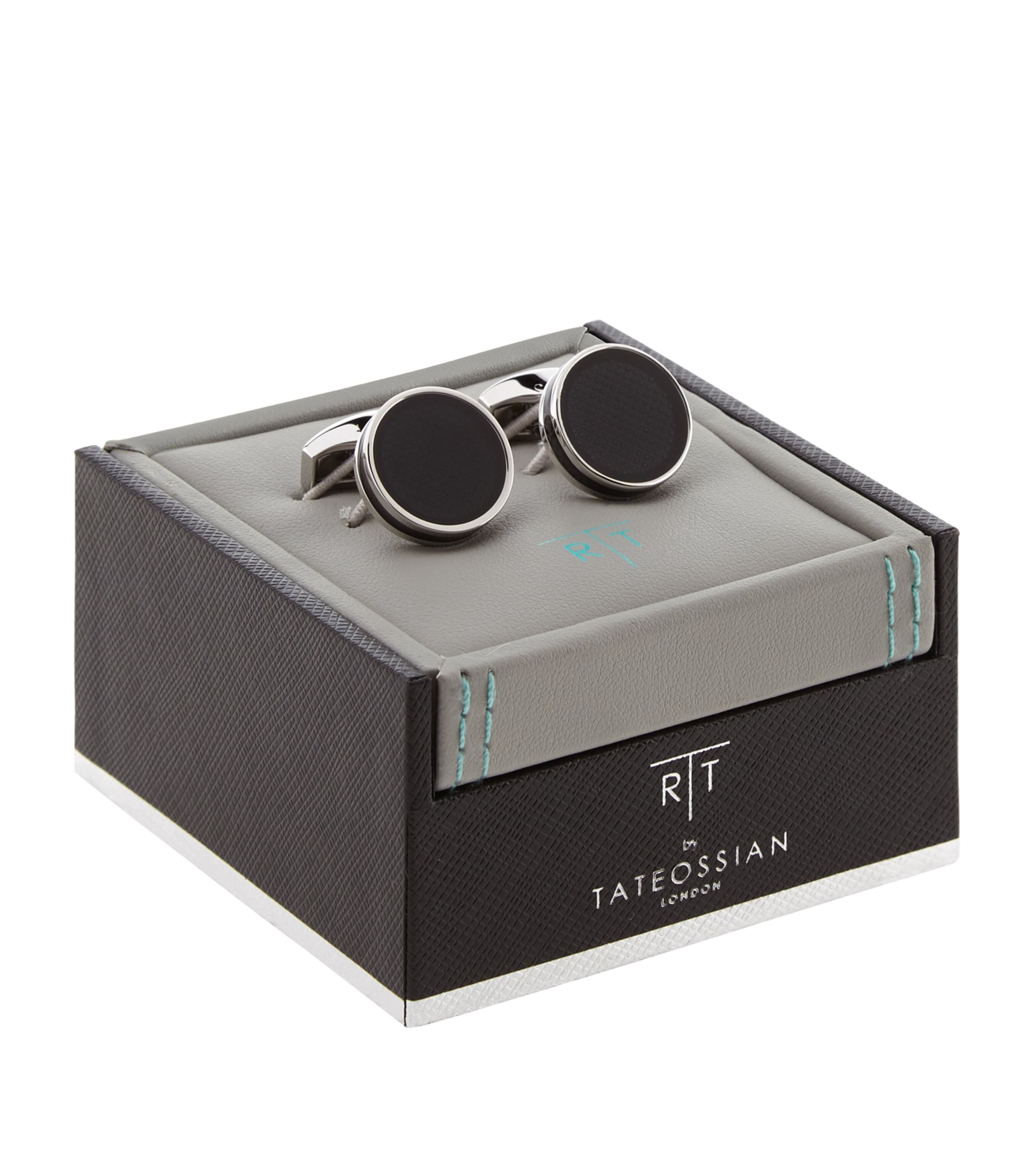 Tablet Ice Cufflinks BLACK Image 9