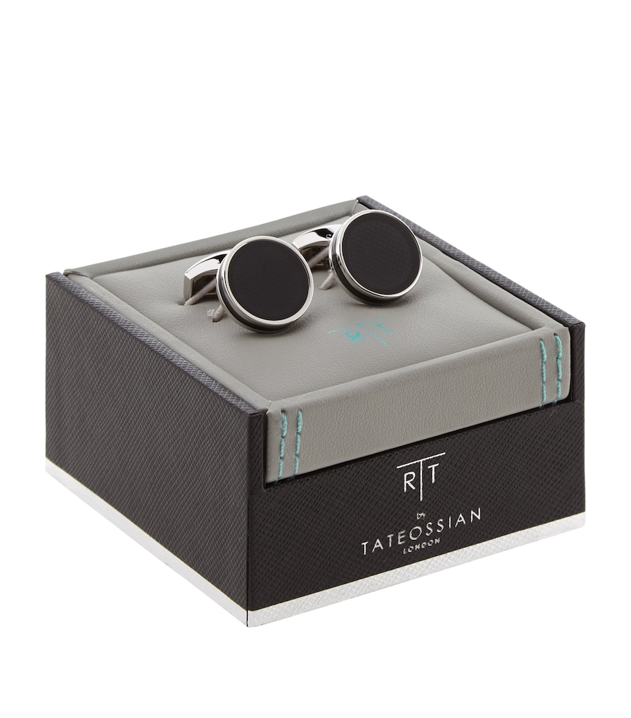 Tablet Ice Cufflinks BLACK Image 9