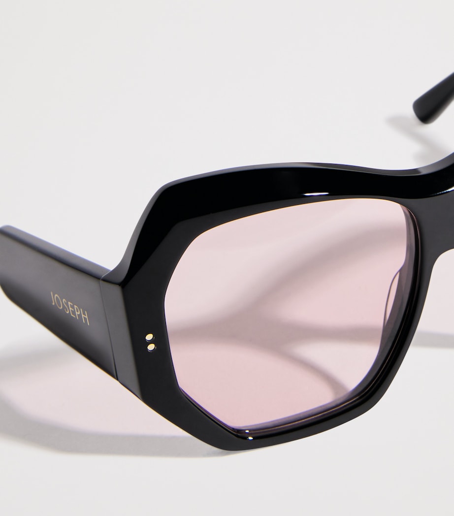 Joseph Butterfly Slima Sunglasses Black Image 5