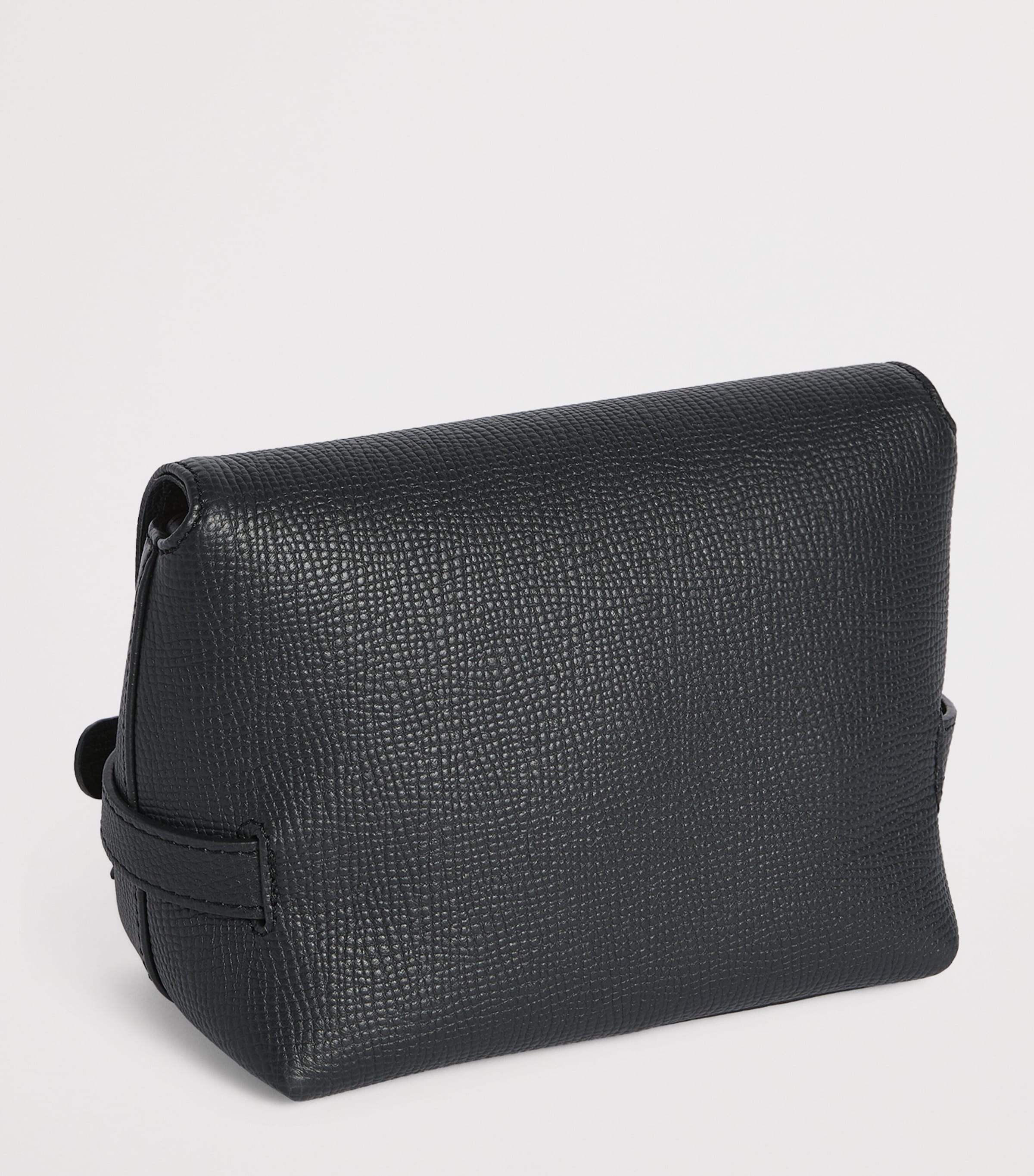 Longchamp Leather Le Smart Cross-Body Bag Noir Image 3