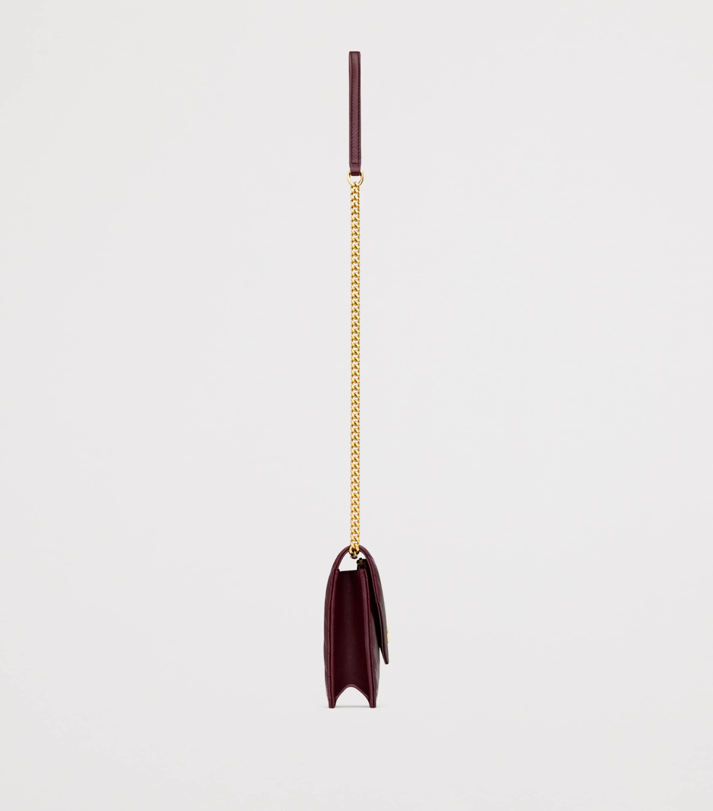 Leather Envelope Chain Wallet 6195 Image 3