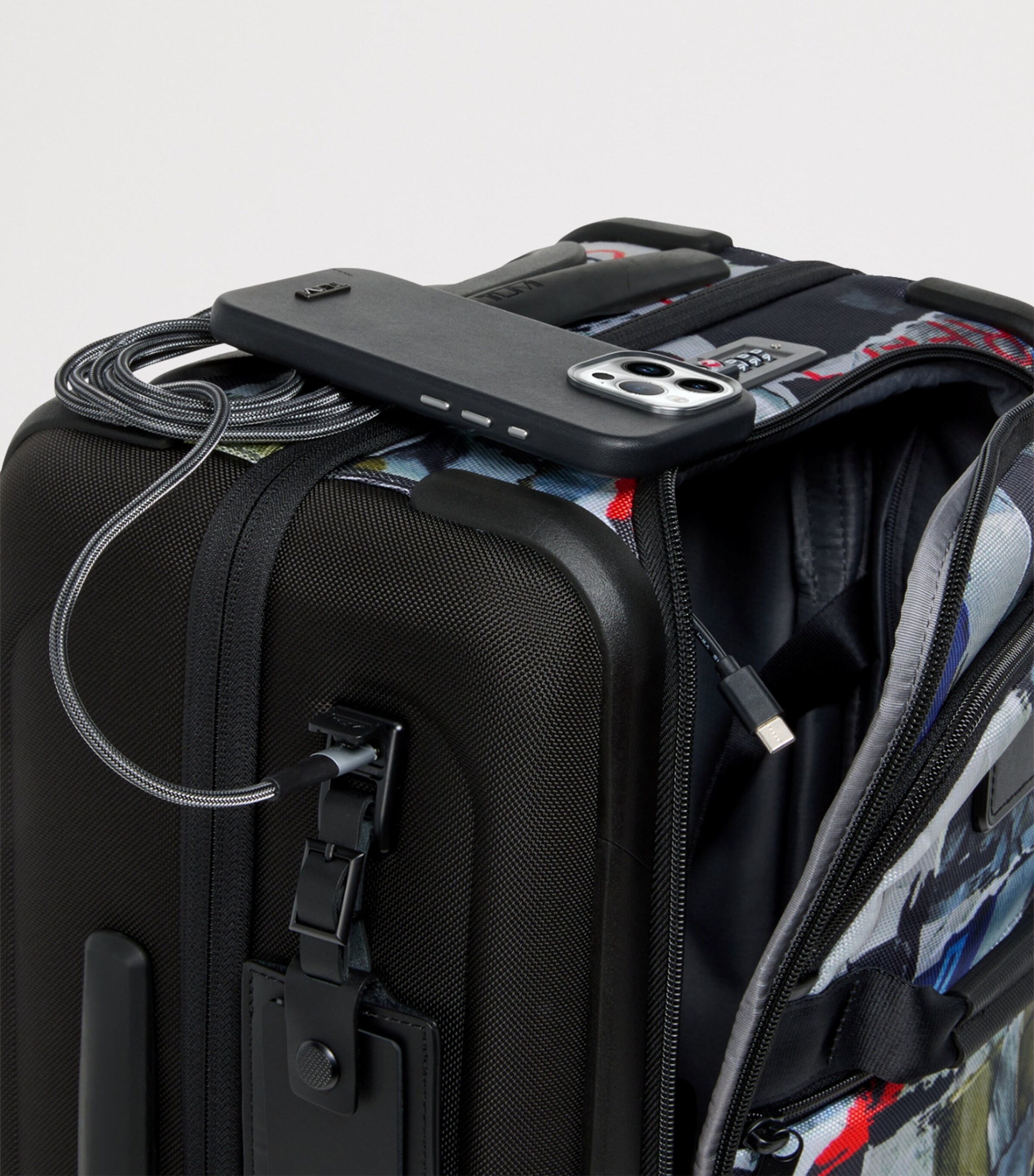 Tumi Alpha 3 International Expandable Carry-On Suitcase (56cm) Poster Print Image 6