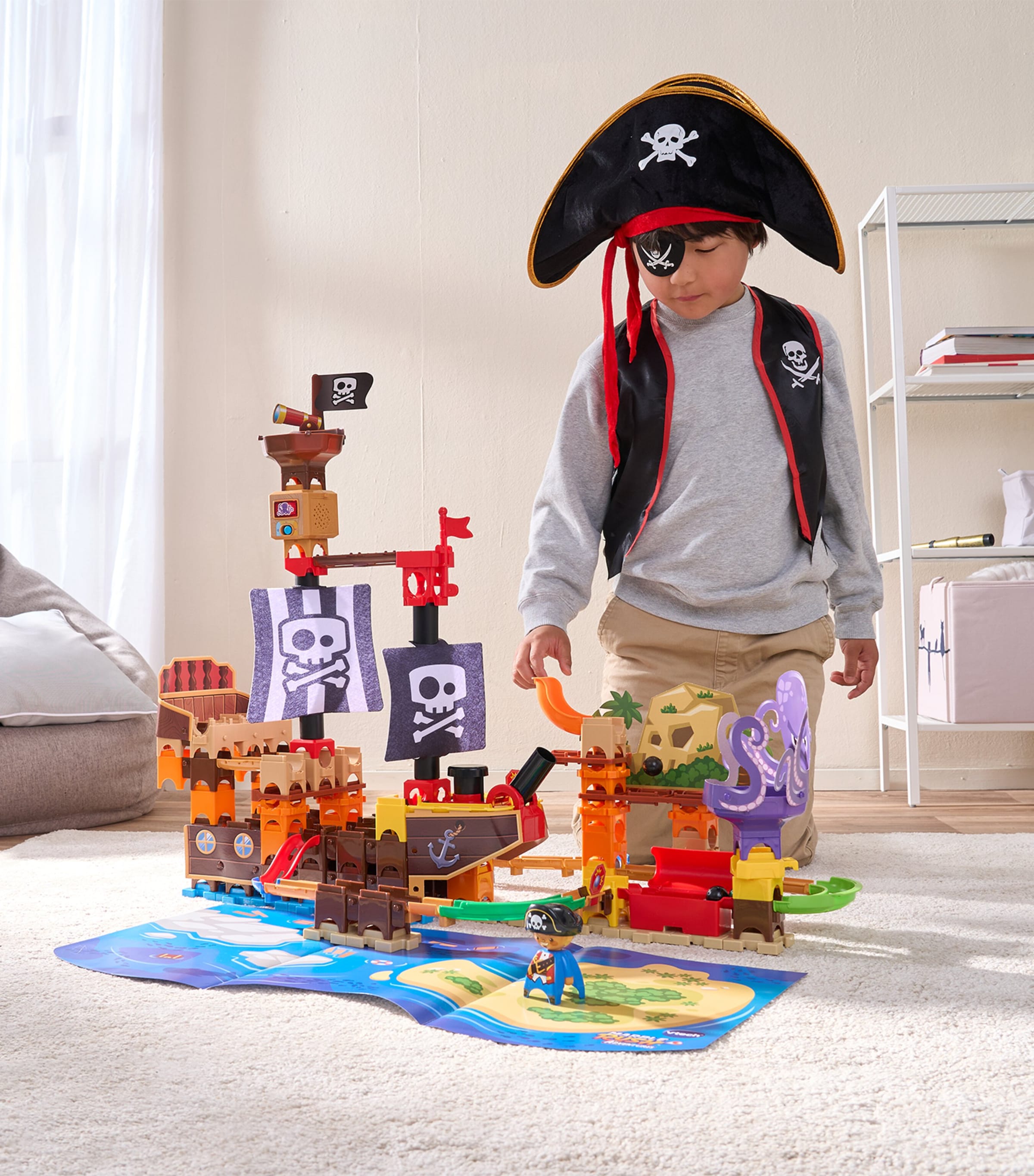 VTech Marble Rush Adventures Pirate Ship Image 2
