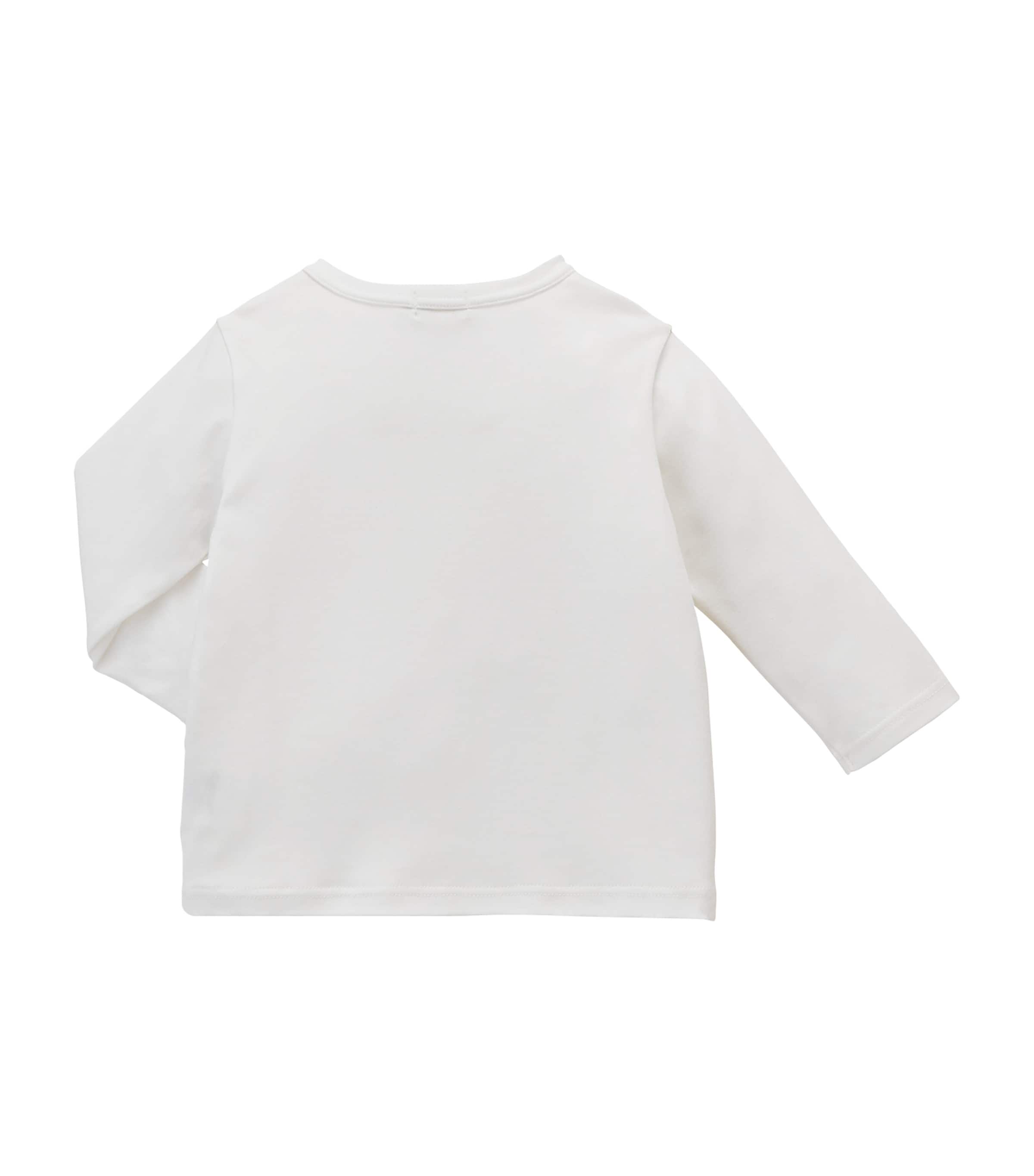Long-Sleeved Logo T-Shirt (2-7 Years) 1 Image 2