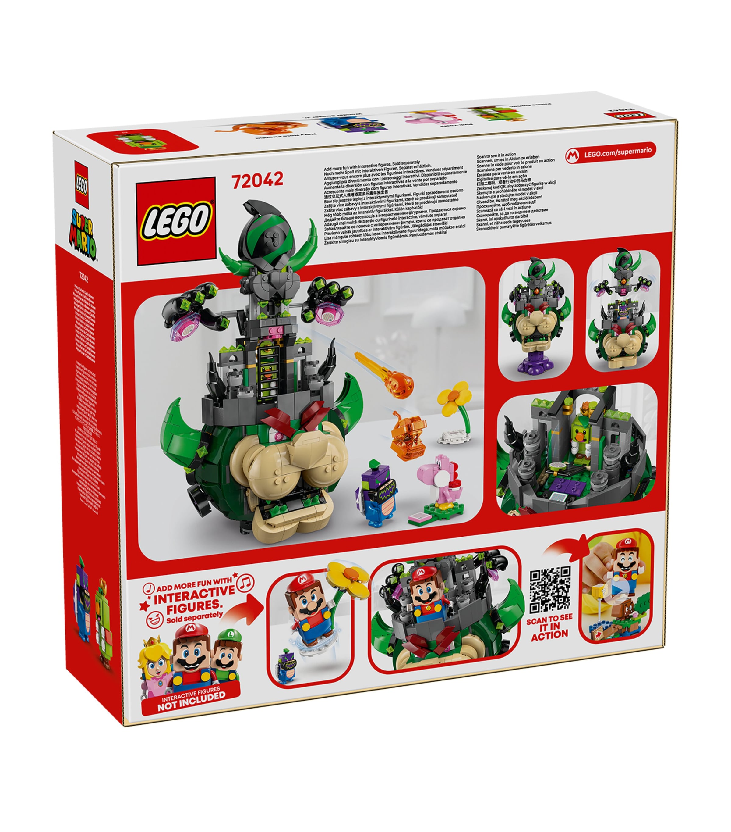 Lego Super Mario Prince Florian & Castle Bowser Set 72042 Image 4