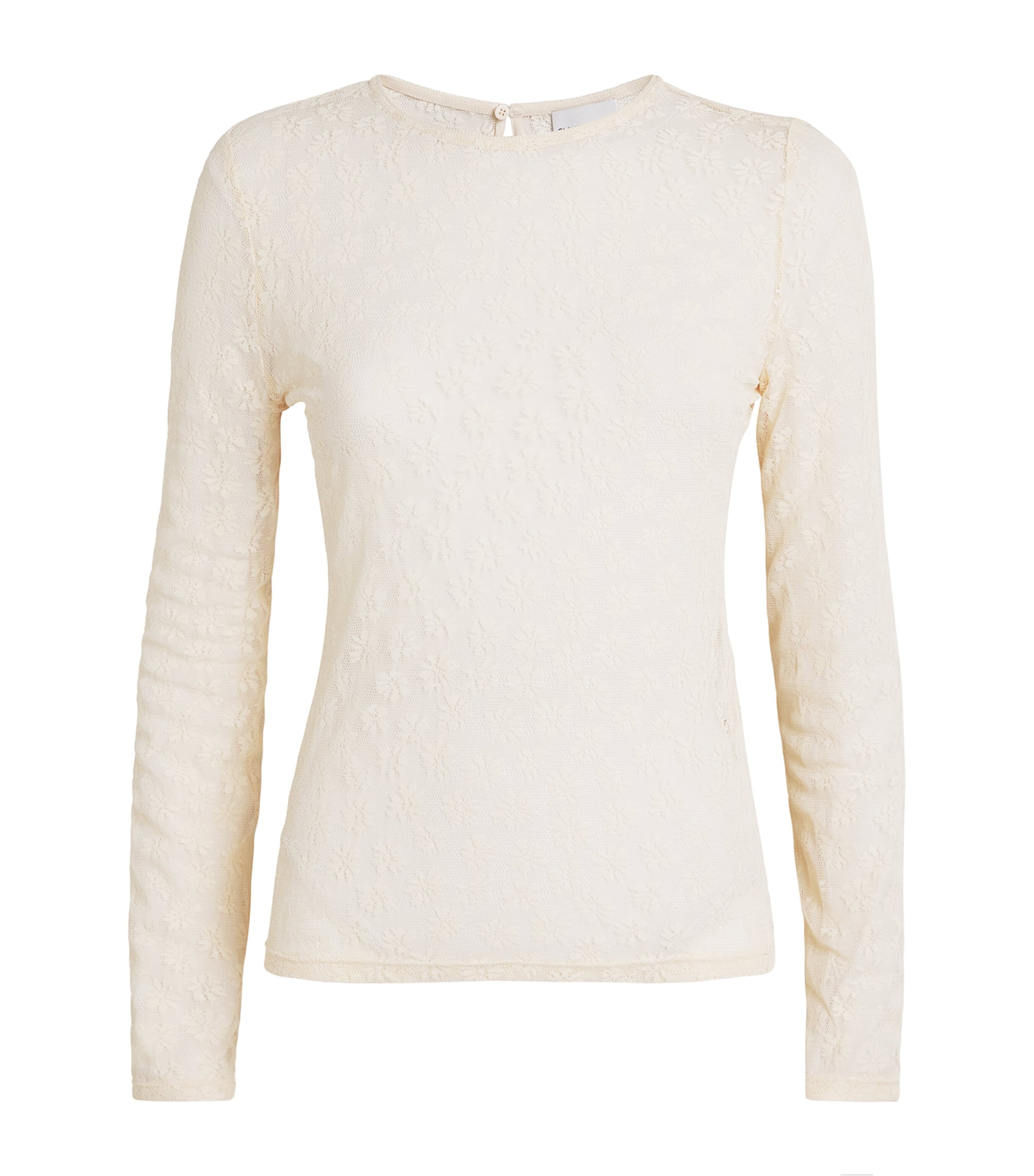 Claudie Pierlot Floral Lace Top In White