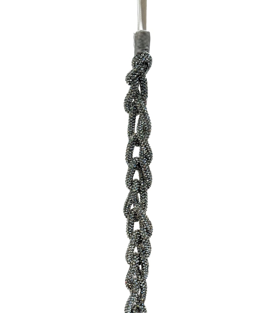 Shishi Crystal-Embellished Braided Garland Silver Image 1