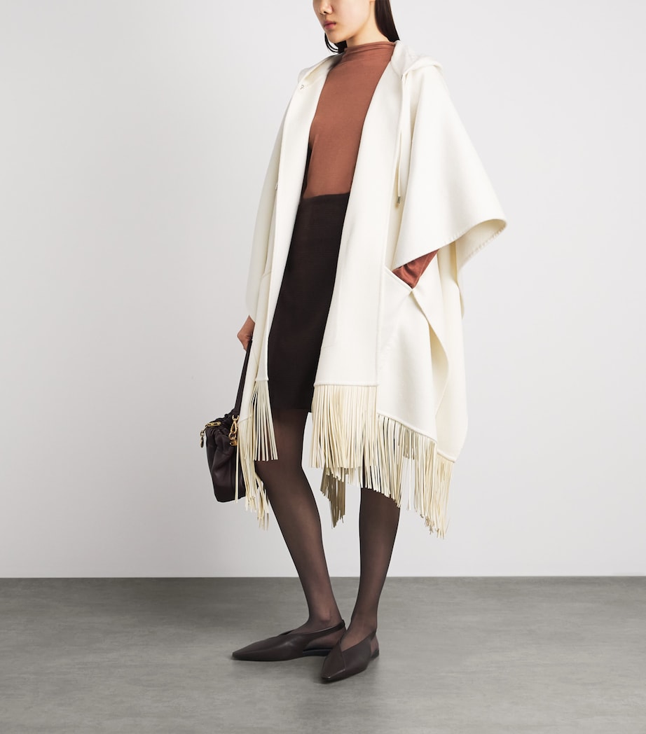 Colombo Womens Cashmere High-Neck Sweater Brick Image 2