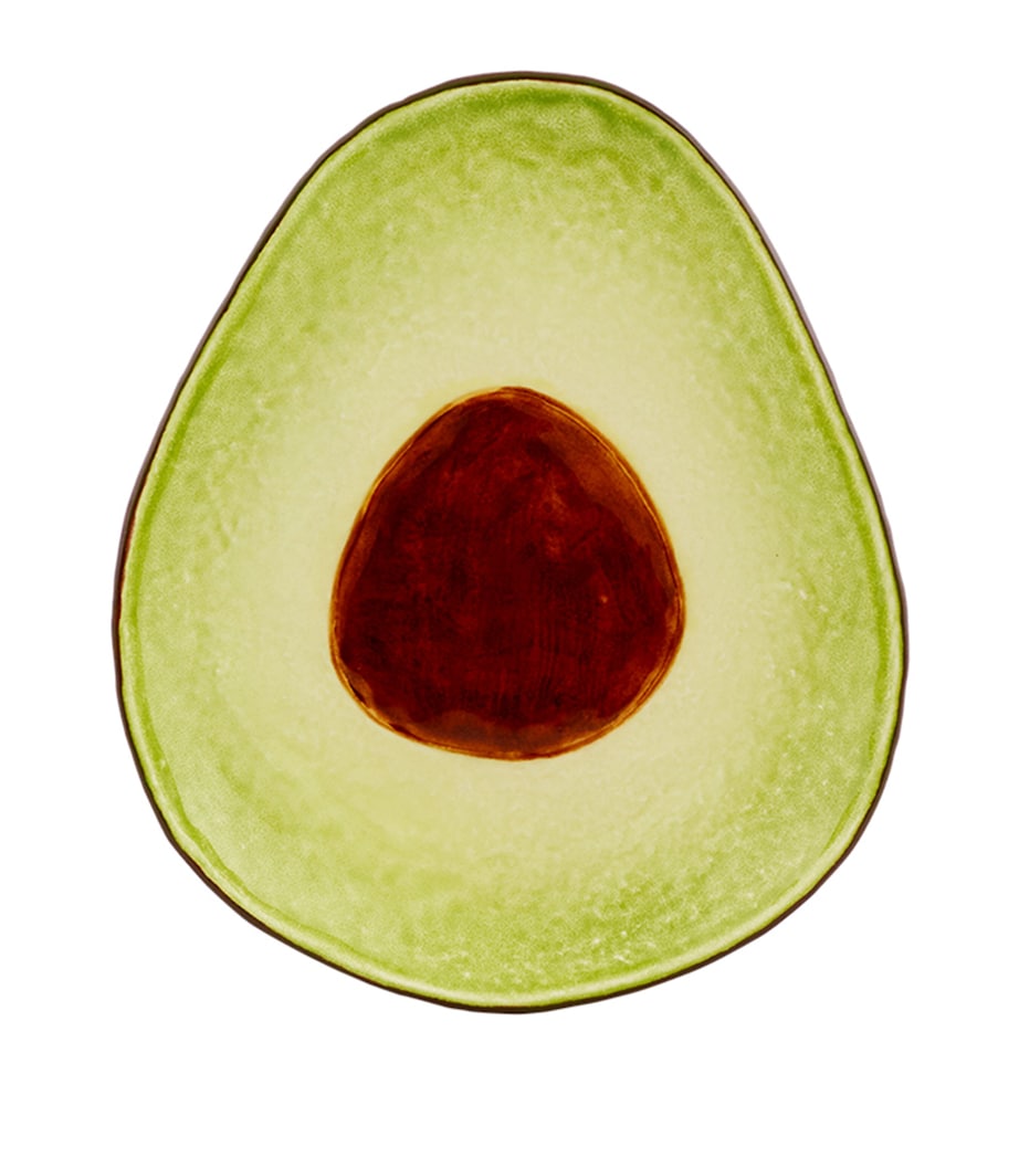 Avocado Dessert Plate (21cm) GREEN Image 1