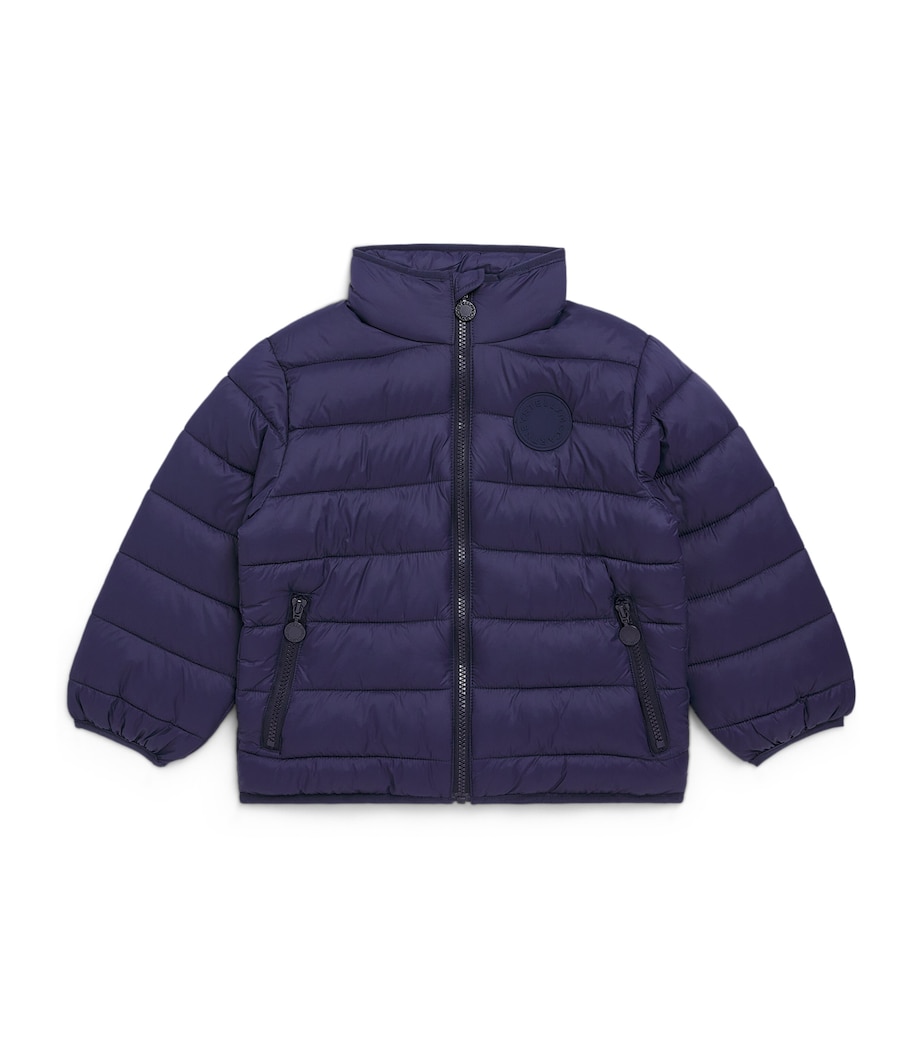 Stella McCartney Kids Puffer Jacket (3-14 Years) Blu Notte Image 1