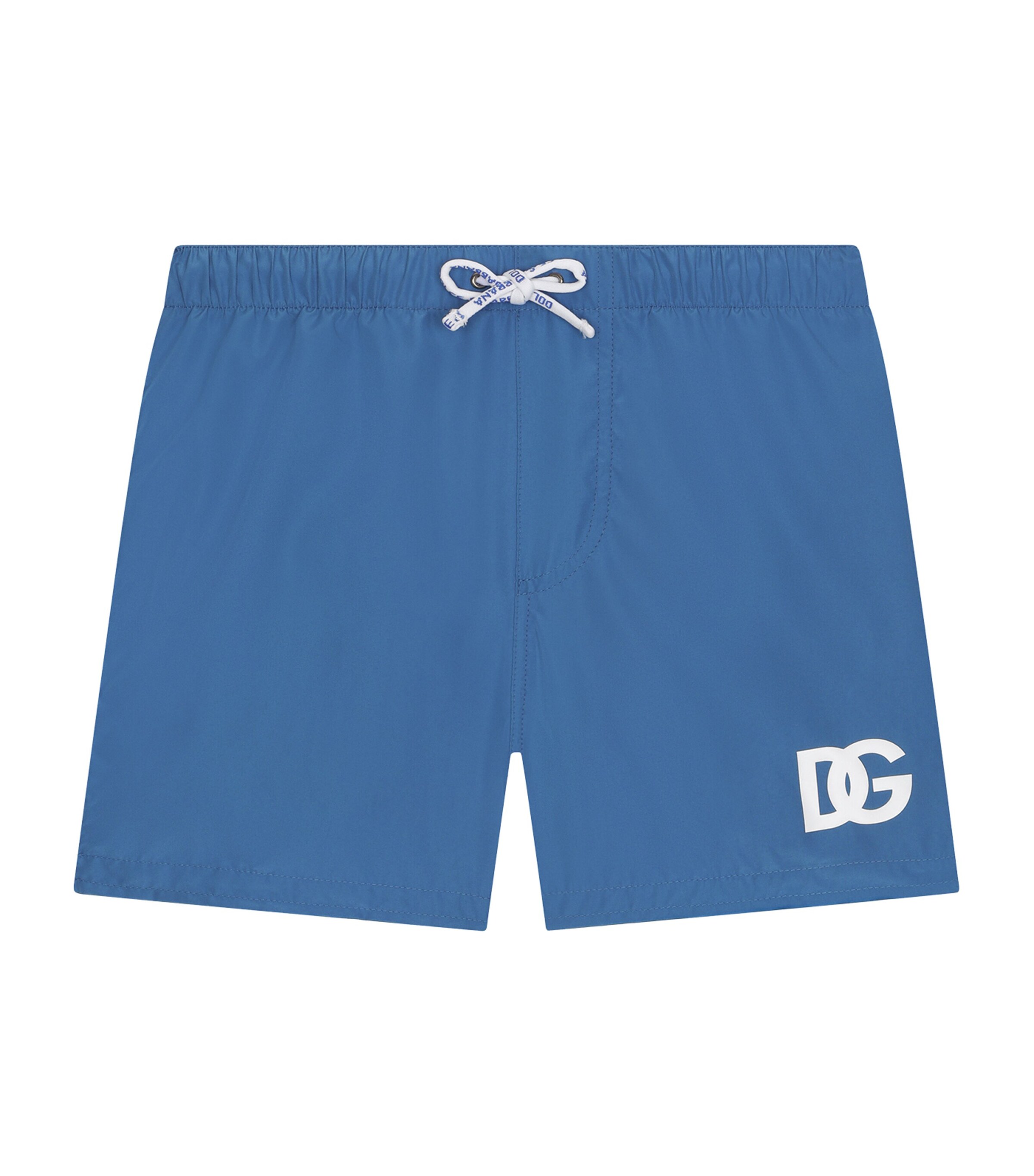 Shop Dolce & Gabbana Logo Swim Shorts