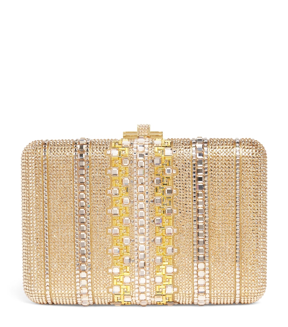 Crystal Lattice Slim Slide Clutch Bag CPRMT CHAM PROS MLT Image 1