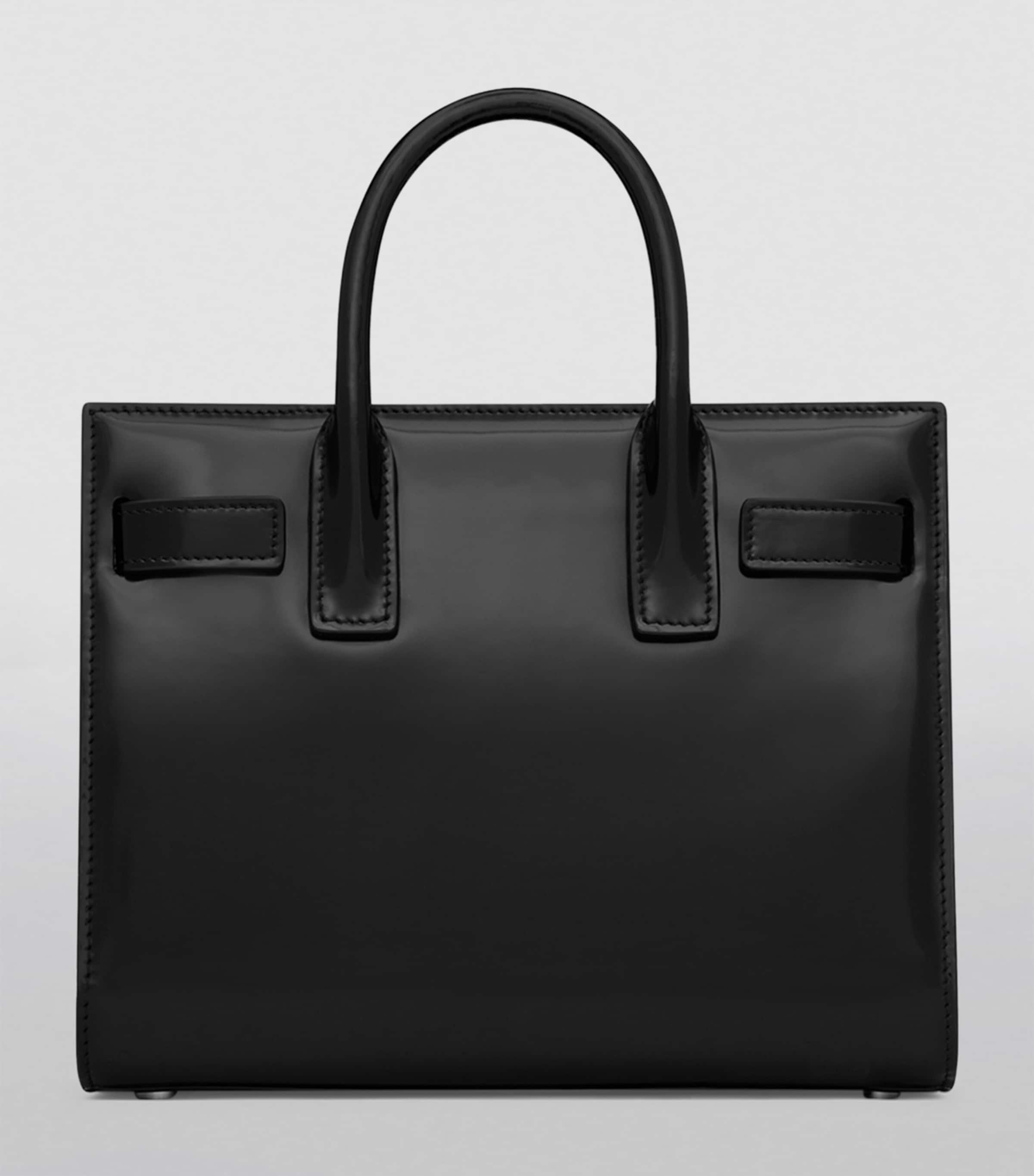 Saint Laurent Black Nano Sac de Jour Tote Bag | Harrods US