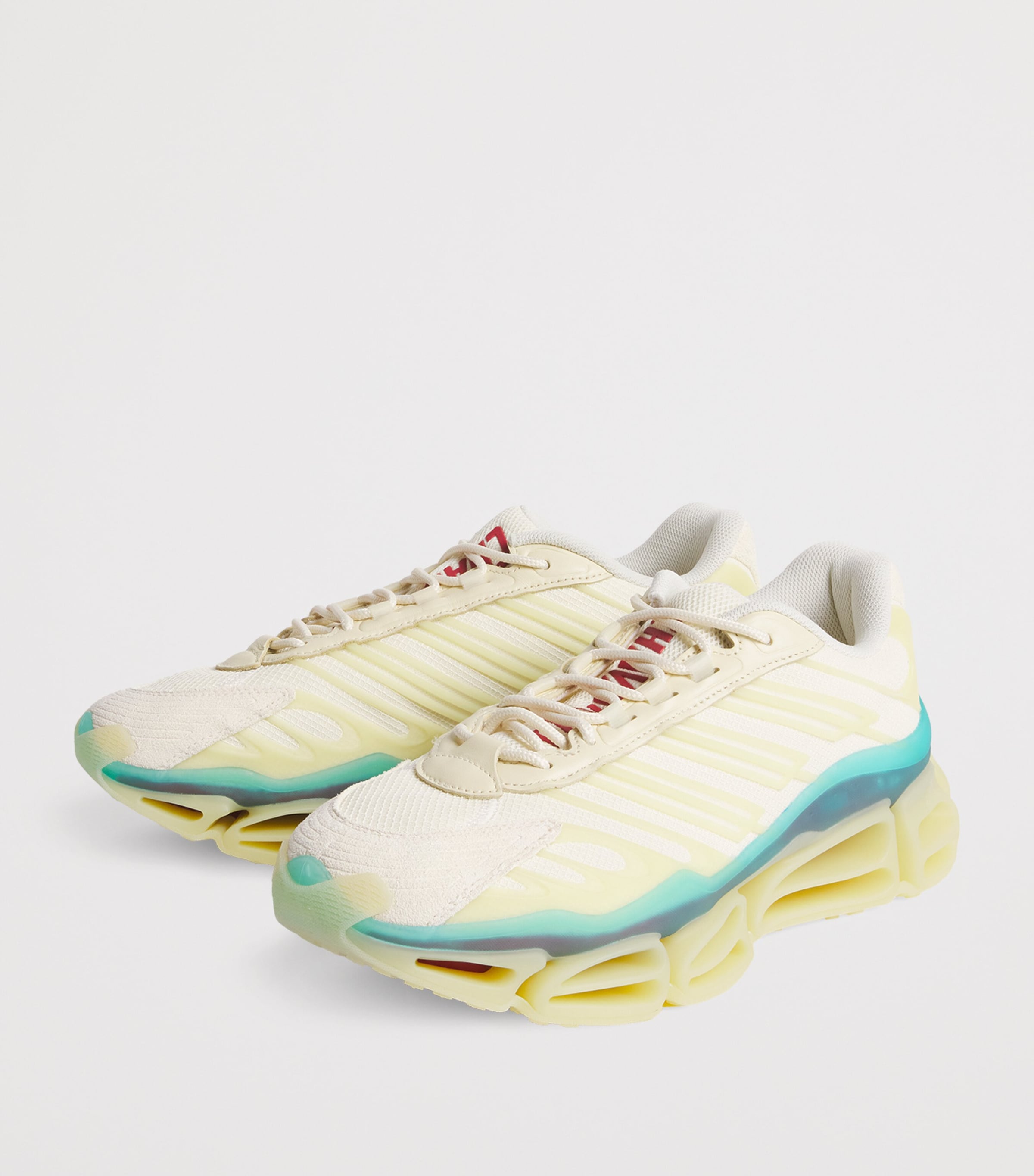 Willy Chavarria x adidas Originals Megaride AG Sneakers Crm White/yellow Image 3