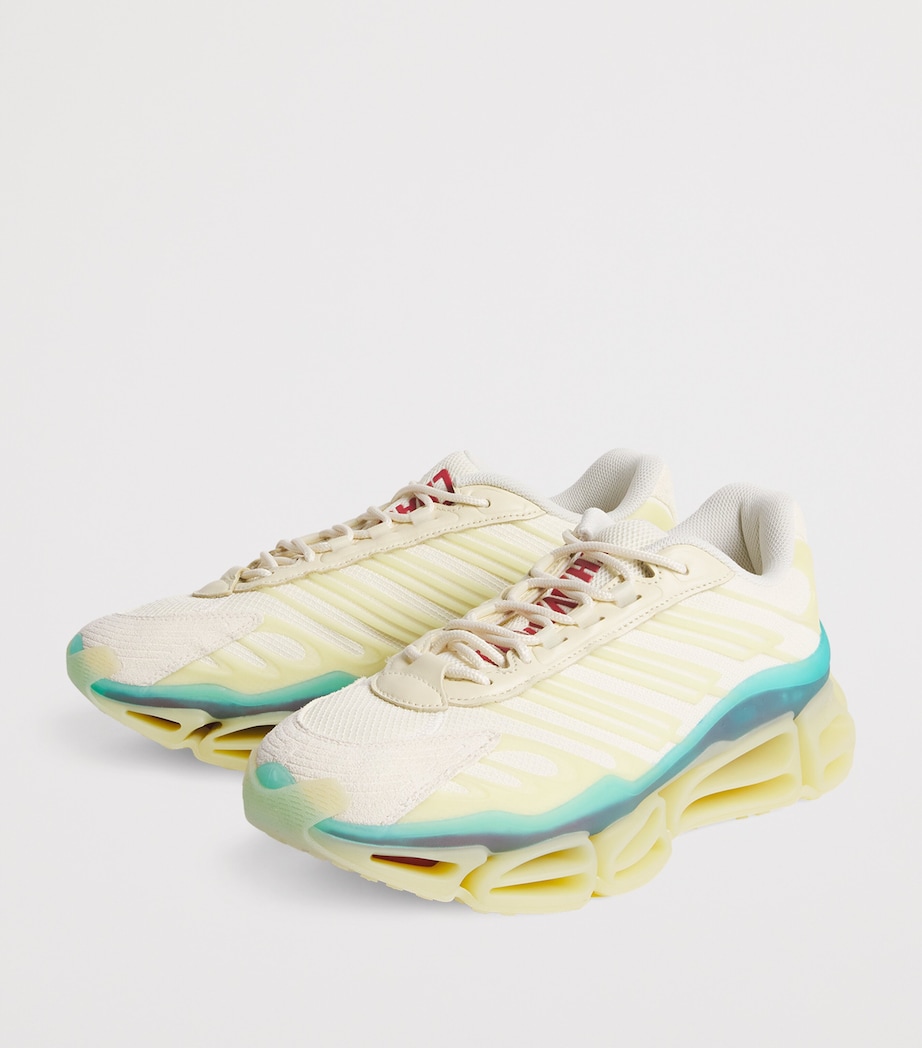 Willy Chavarria x adidas Originals Megaride AG Sneakers Crm White/yellow Image 3