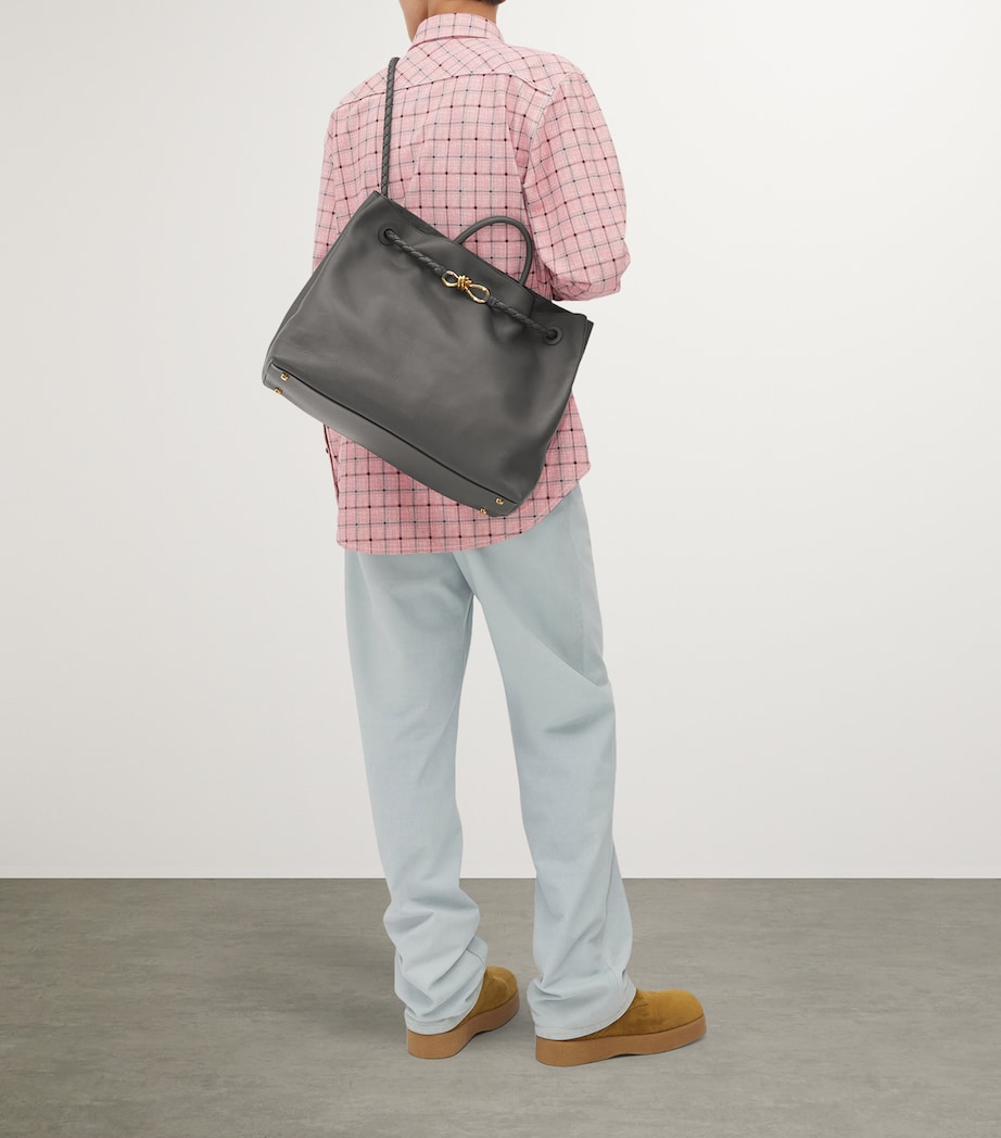 Bottega Veneta Large Andiamo Shoulder Bag Image 6