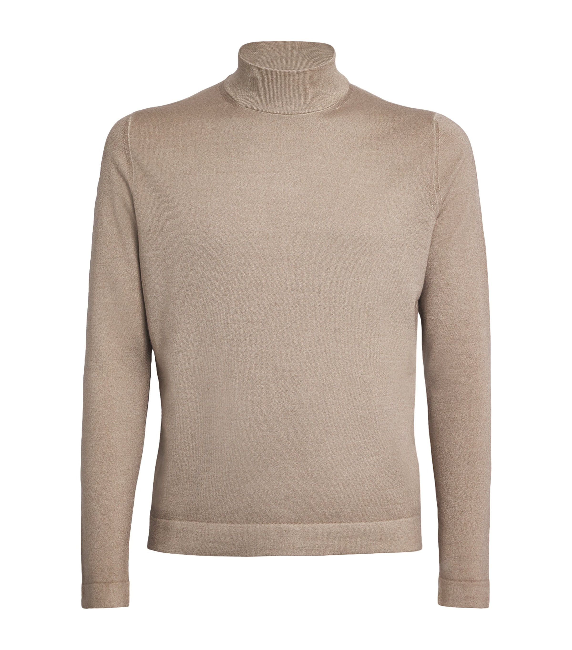 Colombo Cashmere-silk Mock-neck Sweater In Blue