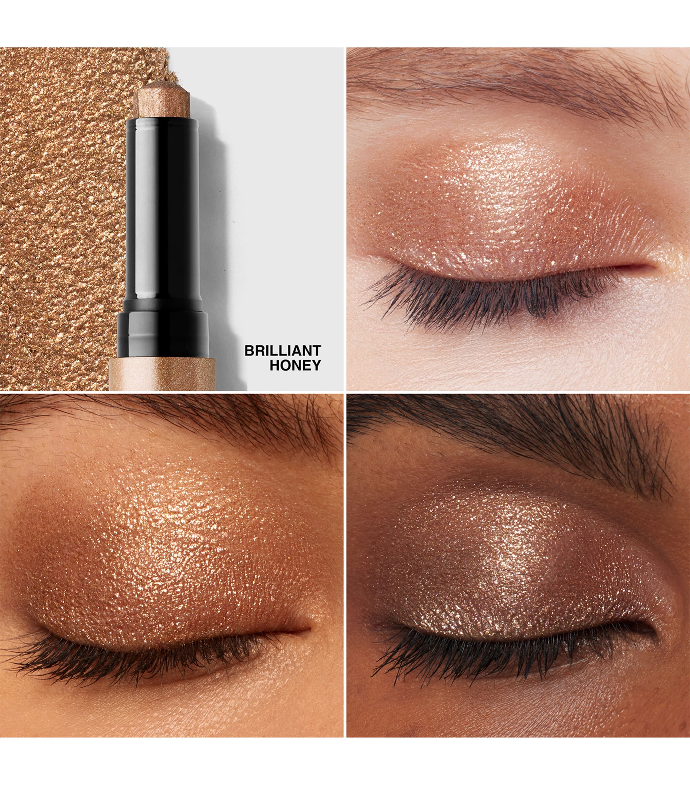 Bobbi Brown Crystal Eyes Shadow Stick Brilliant Honey Image 3
