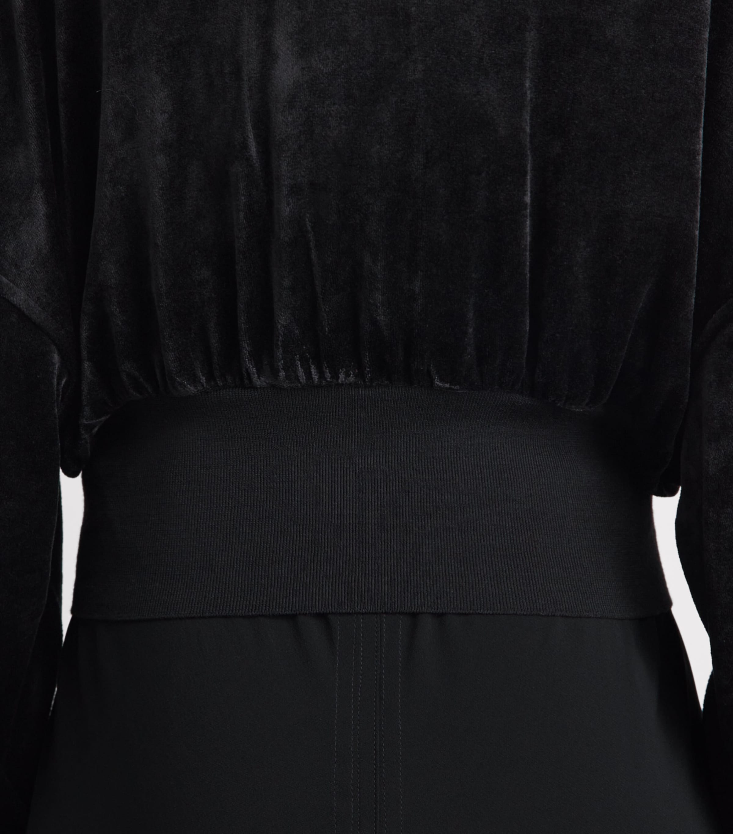 Rick Owens Womens Flight Bomber Jacket Black Image 3