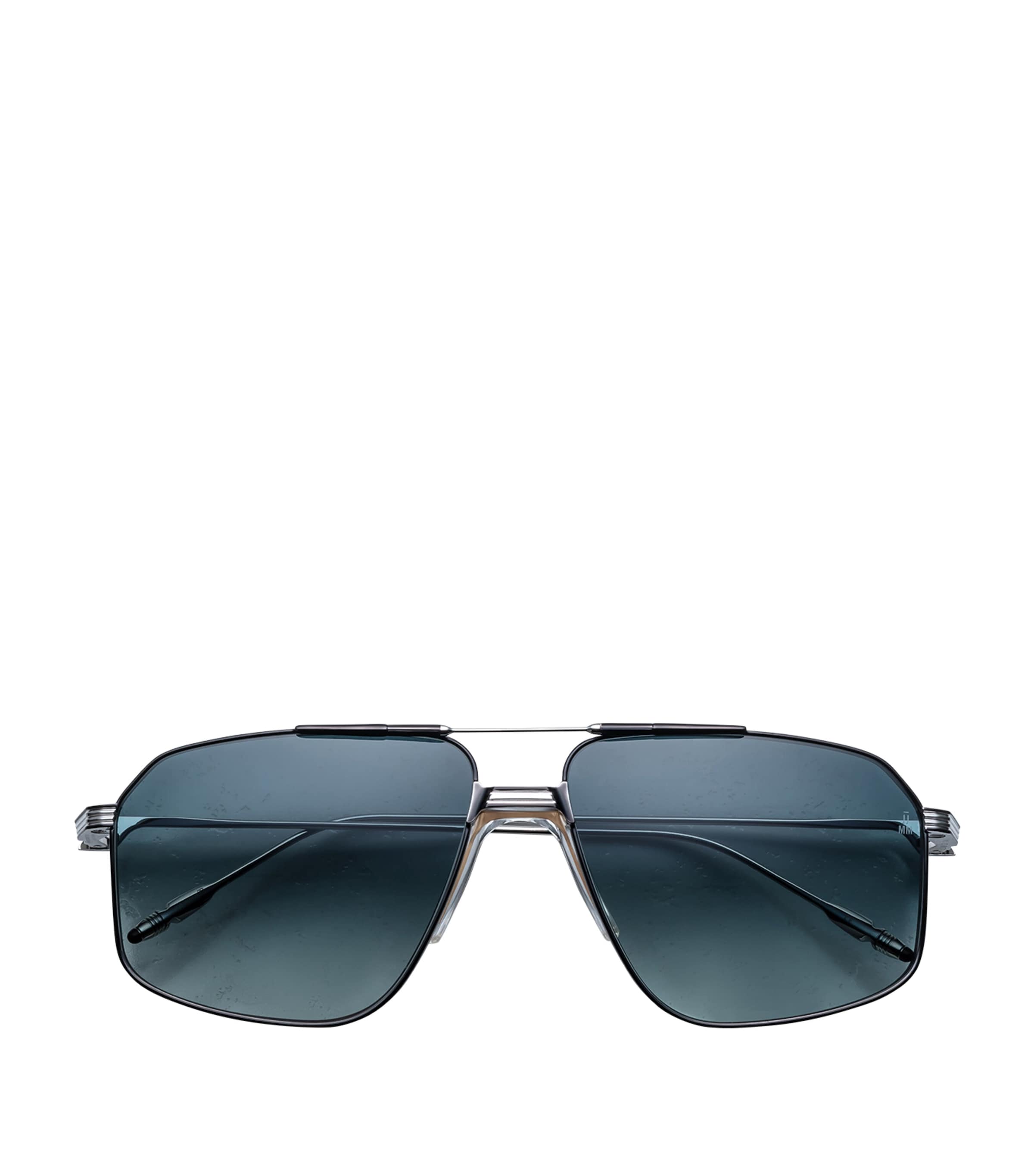 Jacques Marie Mage Titanium Jagger Aviator Sunglasses | Holiday Shop | Mens | Sunglasses | Men Accessories | Designers | Jacques Marie Mage