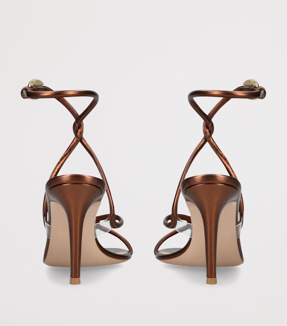 Black Mamba Heeled Sandals 85 BROWN Image 2