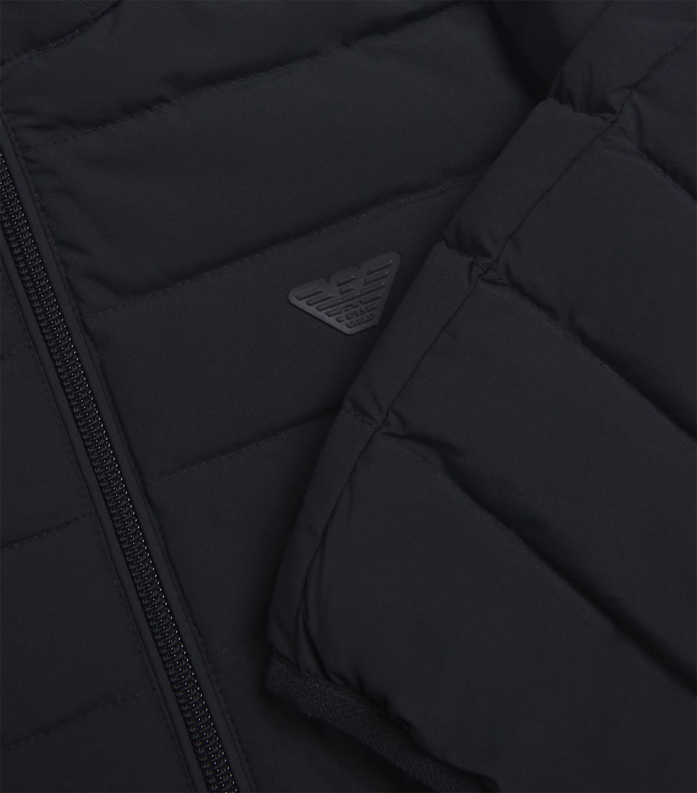 Down Quilted Puffer Jacket (4-16 Years) UB118 0920 BLU NAV Image 3