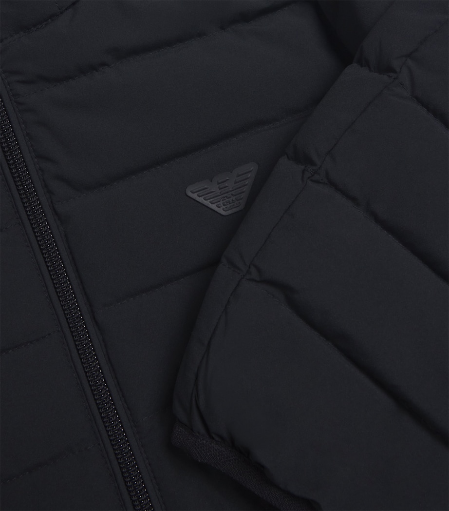 Down Quilted Puffer Jacket (4-16 Years) UB118 0920 BLU NAV Image 3