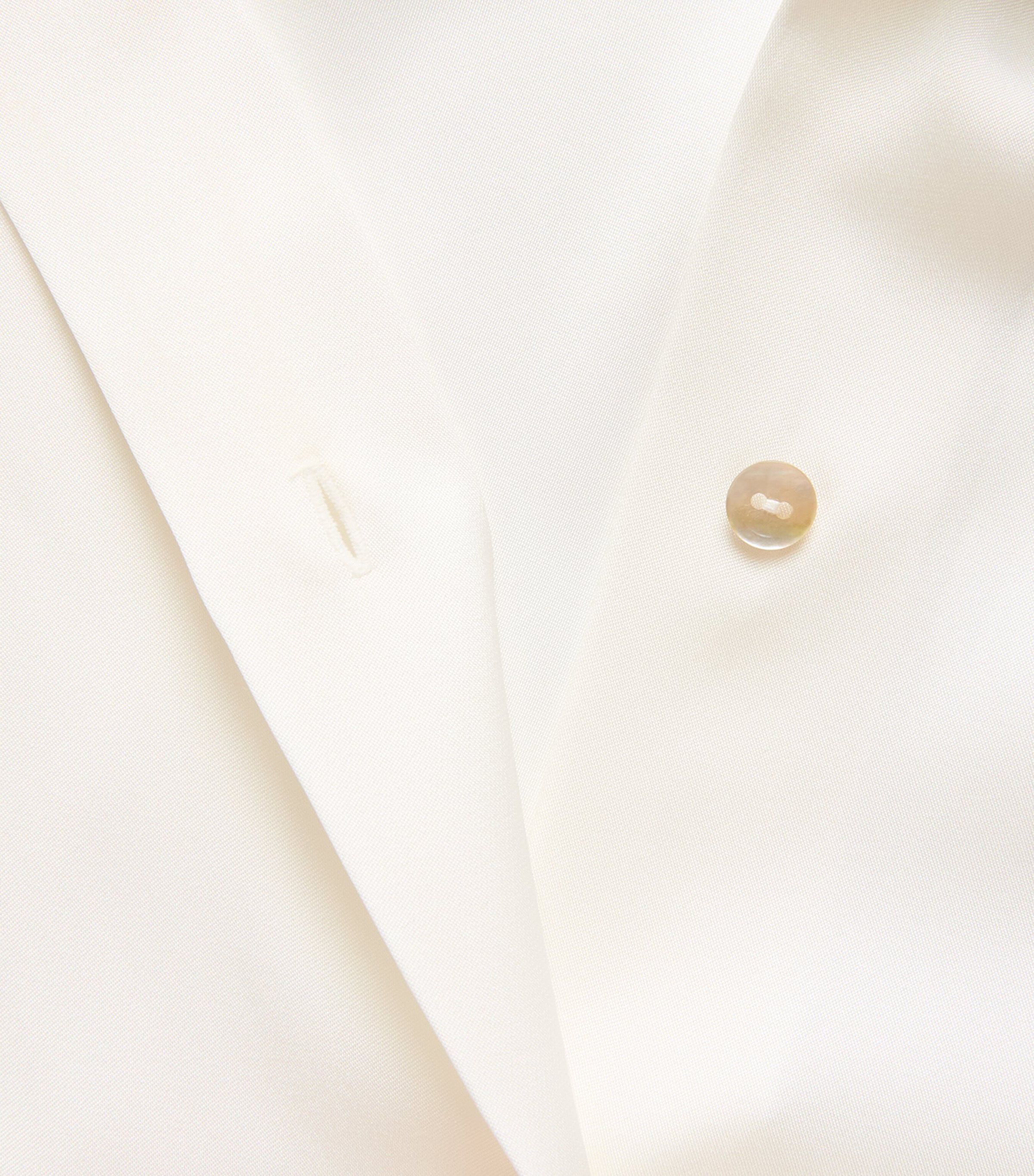 Vince Womens Silk-Blend Scarf-Detail Shirt Off White Image 6