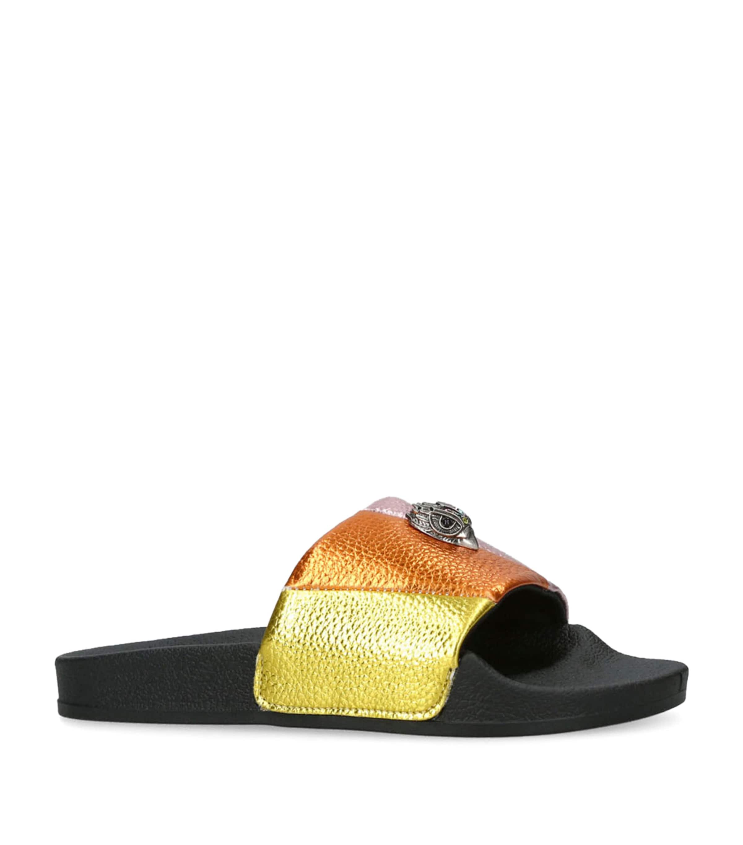 KURT GEIGER MINI MEENA EAGLE SLIDES