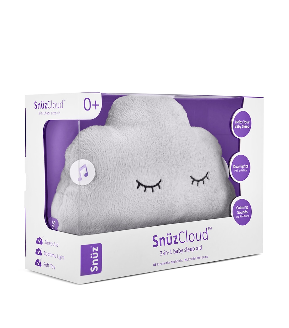Snüz SnüzCloud Baby Sleep Aid Light Grey Image 7