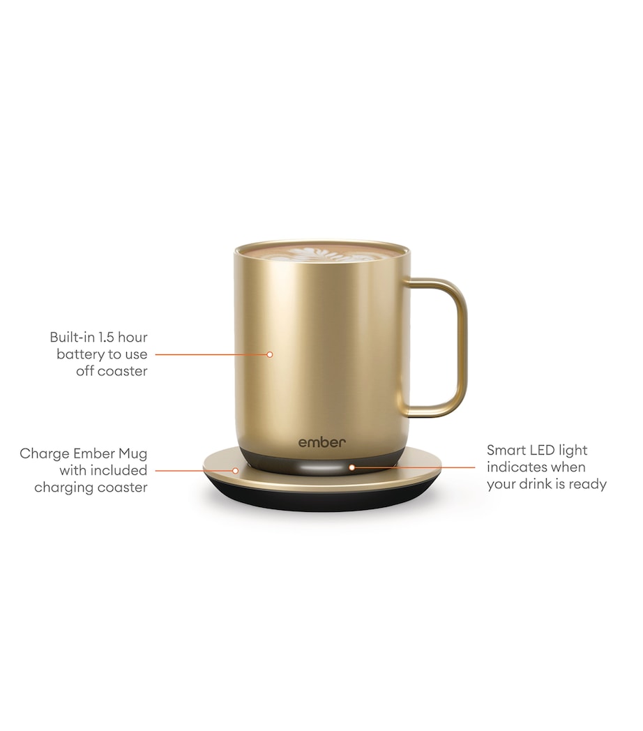 Smart Mug (295ml) GOLD Image 4