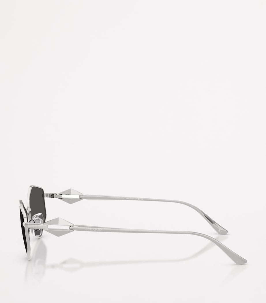 Wire Hexagonal Zoey Sunglasses 300287 Image 3