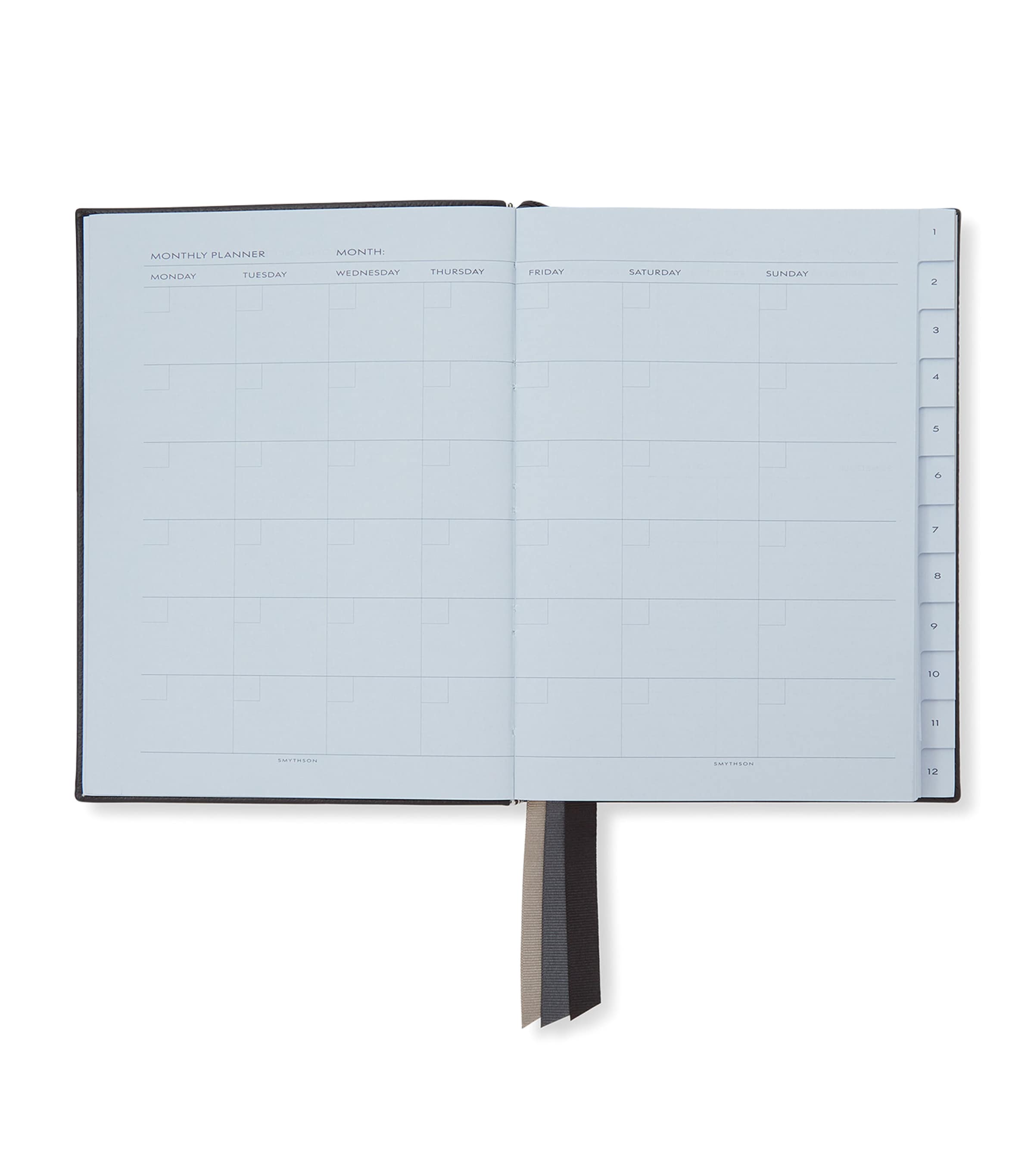 Leather Soho Planner BLACK Image 2