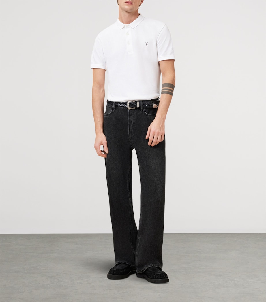 Organic Cotton Reform Polo Shirt OPTIC WHITE Image 3