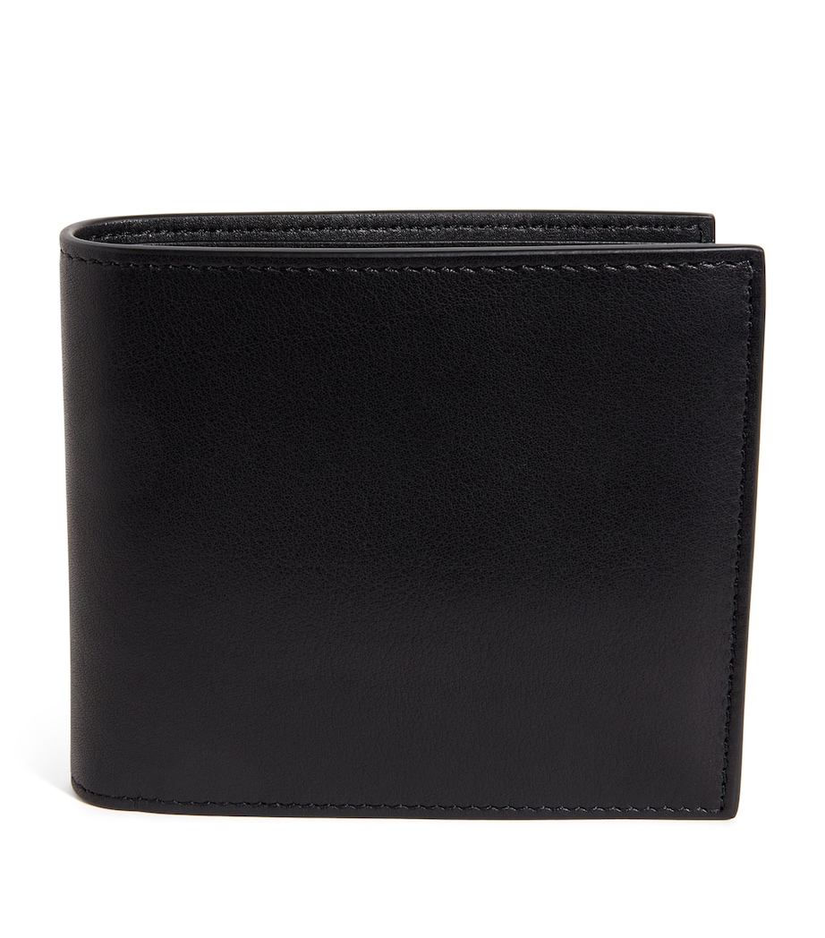 Leather Bifold Wallet BLACK Image 1
