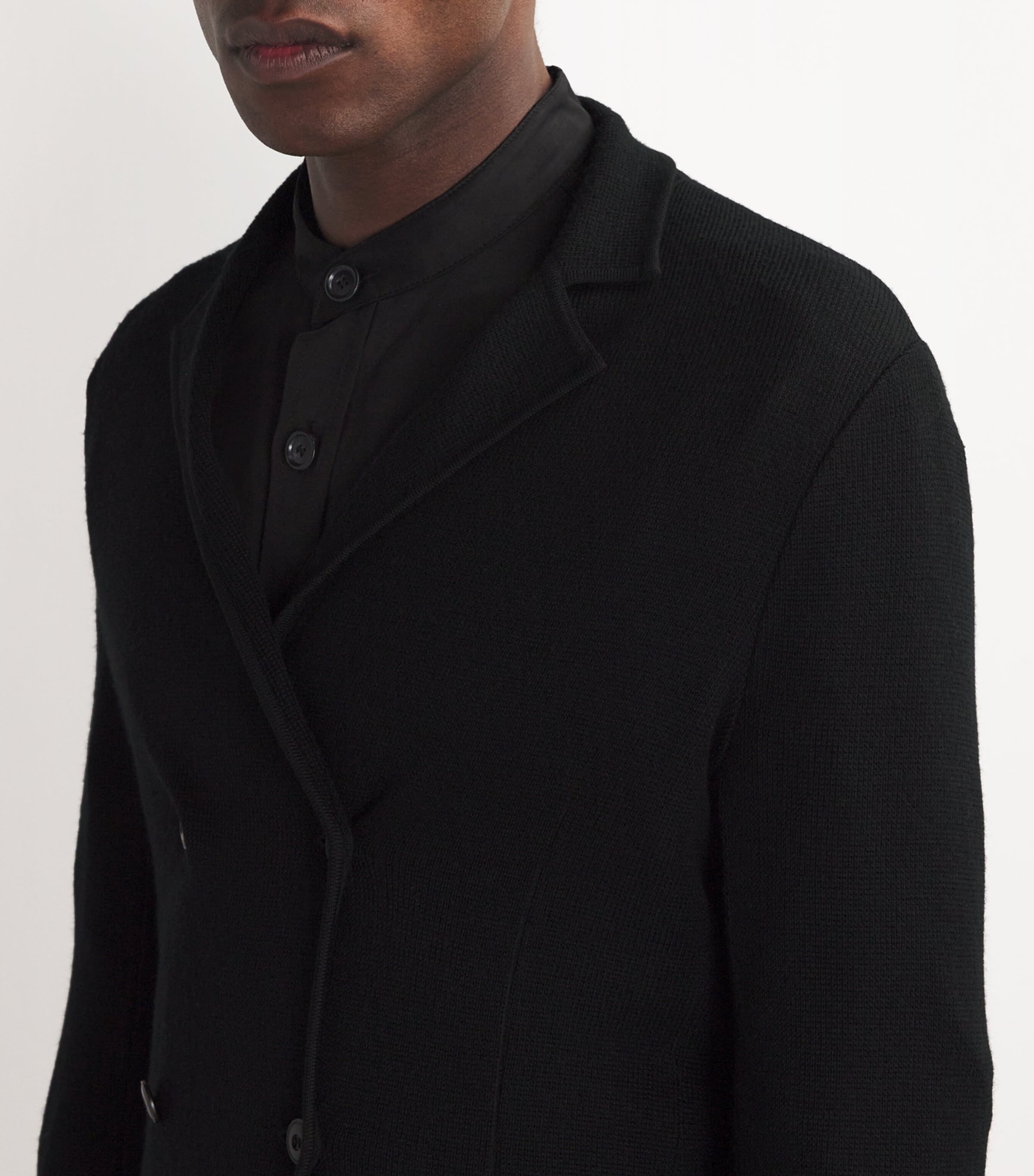 ジャケット GIORGIO ARMANI Black wool blazer (GW000142TE10936 UC001) Giorgio Armani Virgin Wool-Cashmere Blazer | Harrods US