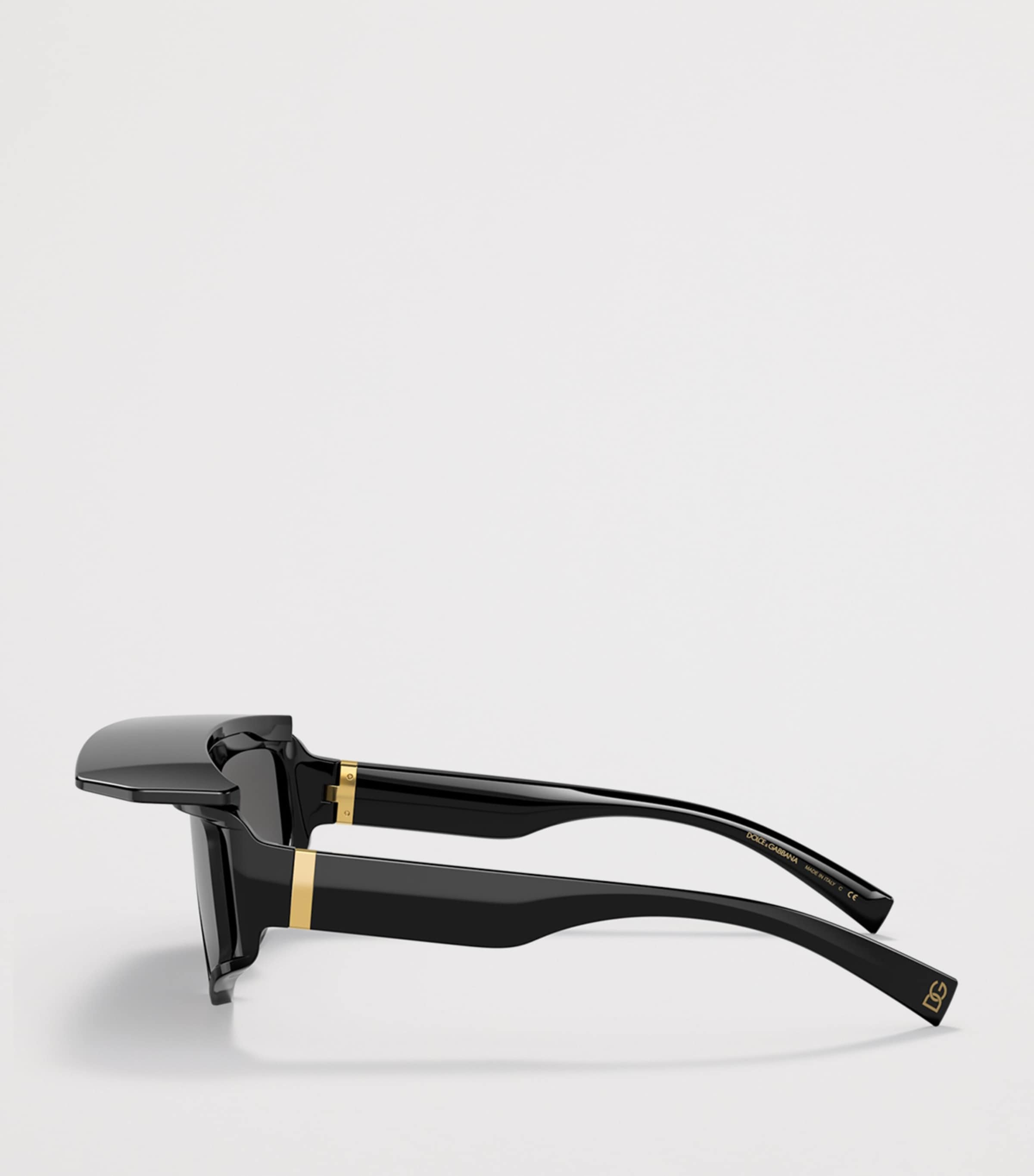 Dolce&Gabbana Nylon Rectangle Sunglasses Image 3