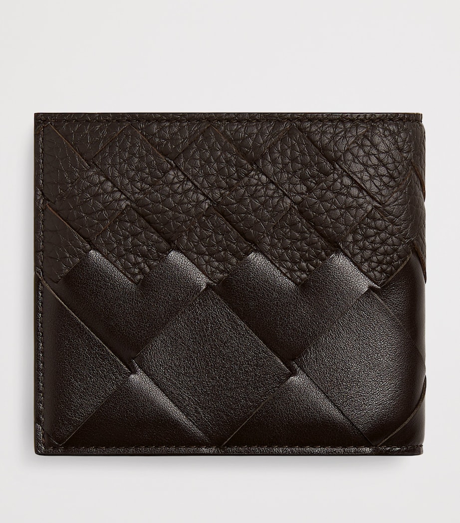 Leather Intrecciato Bifold Wallet 2145 Image 3