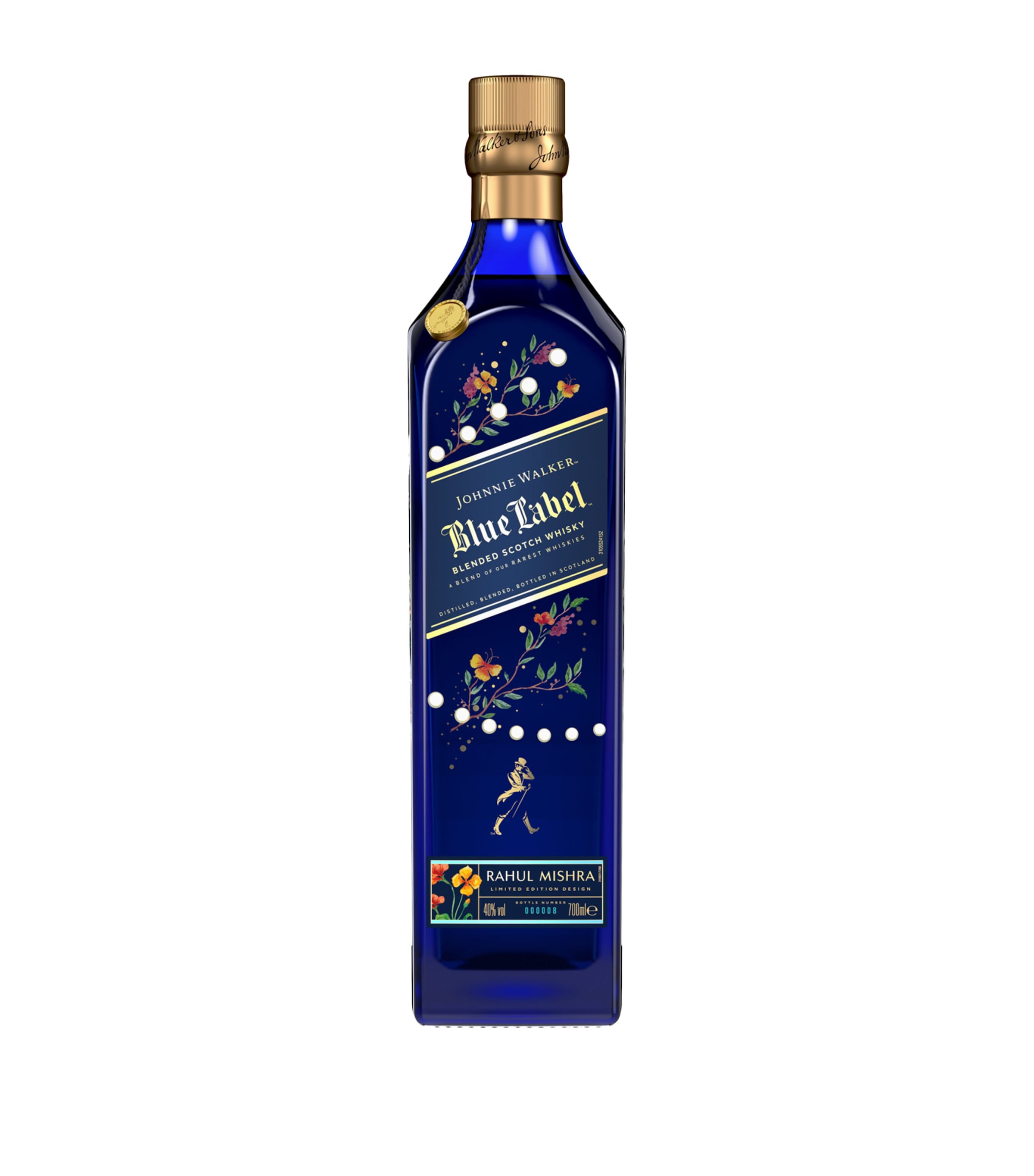 Johnnie Walker x Rahul Mishra Blue Label Whisky (70cl) NO COLOUR Image 2